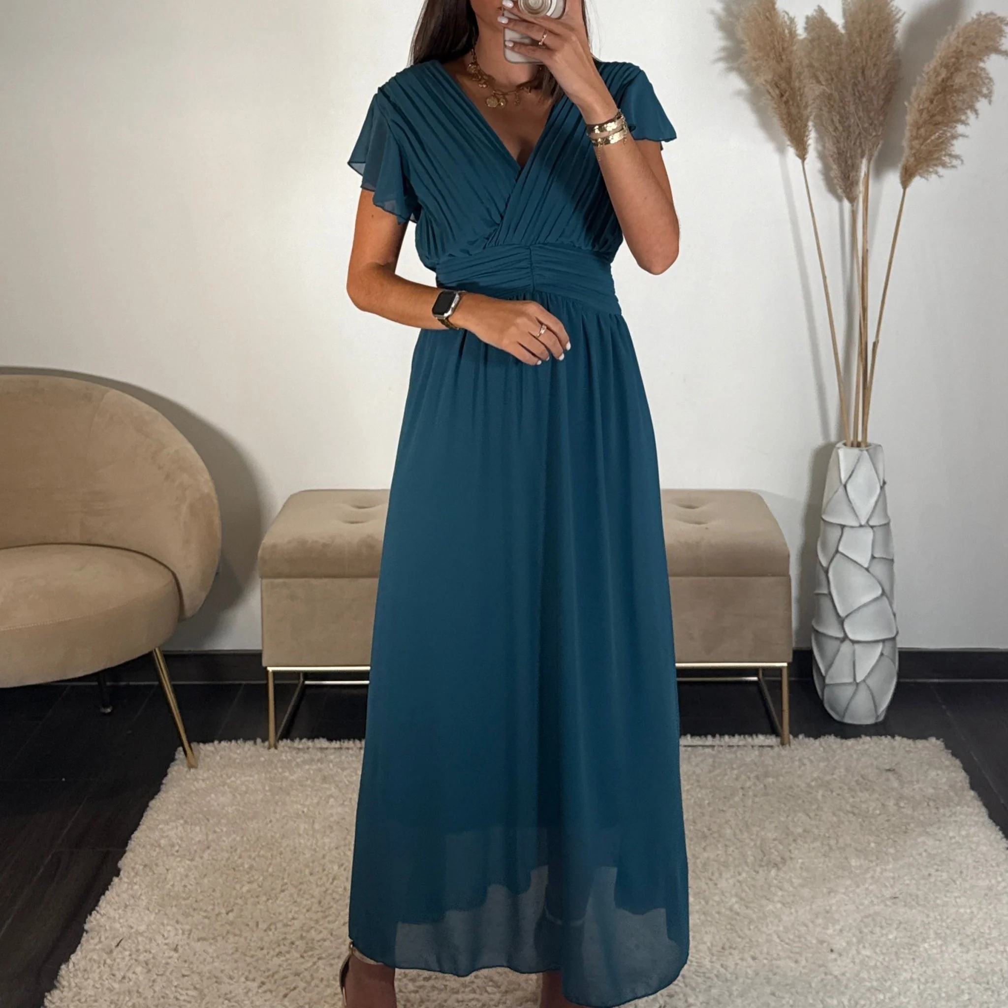 ROBE LONGUE BLEU CHARLIE - Image 2