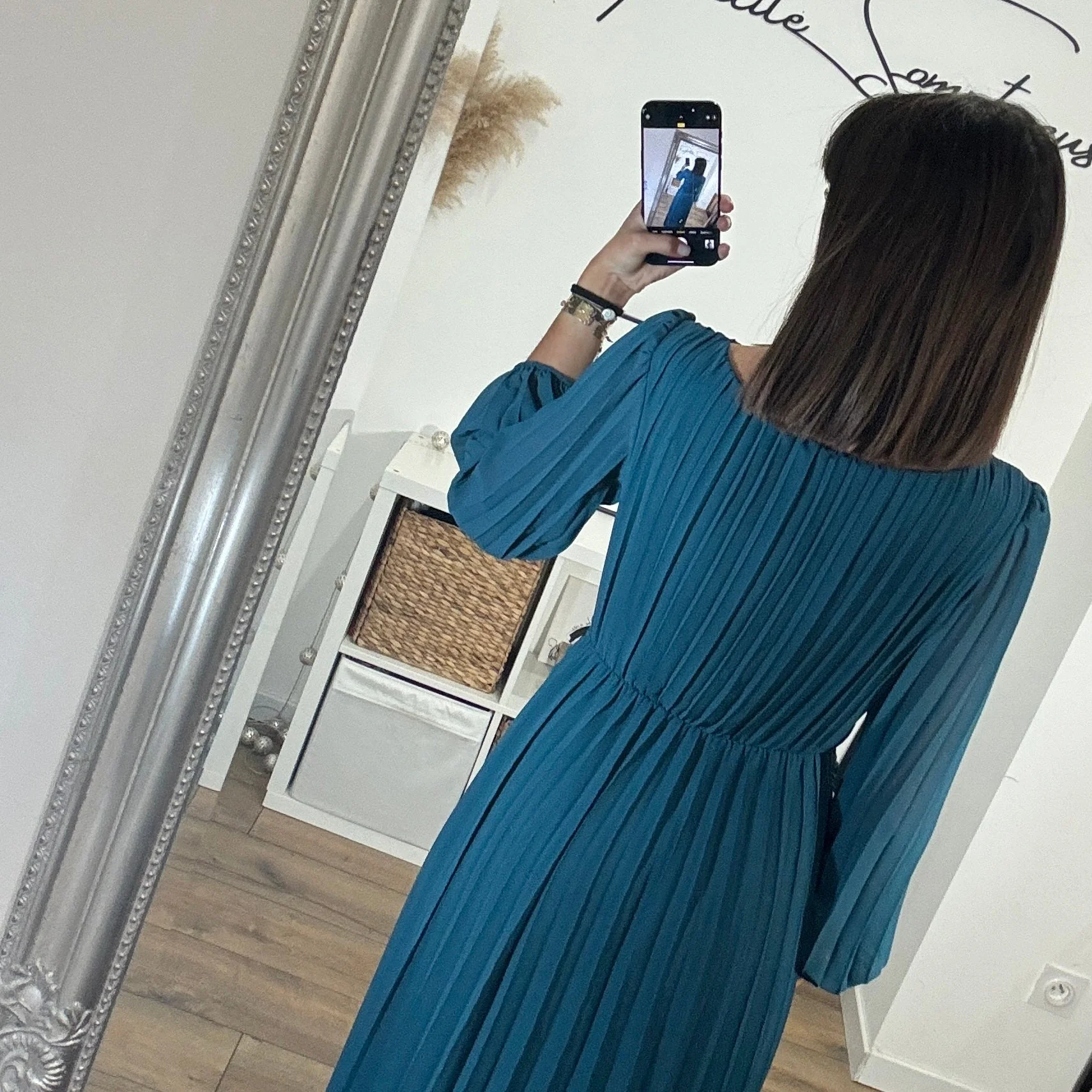 ROBE LONGUE BLEUE EMMA - Image 4