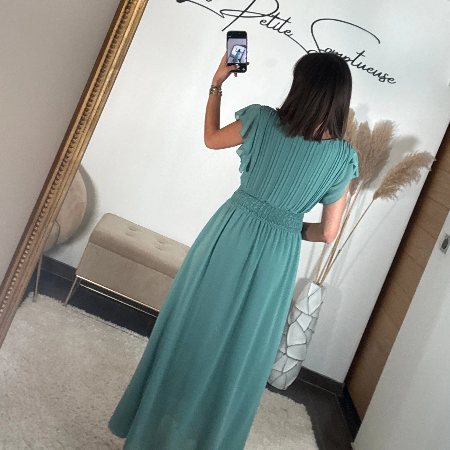ROBE LONGUE CELADON CHARLIE - Image 3