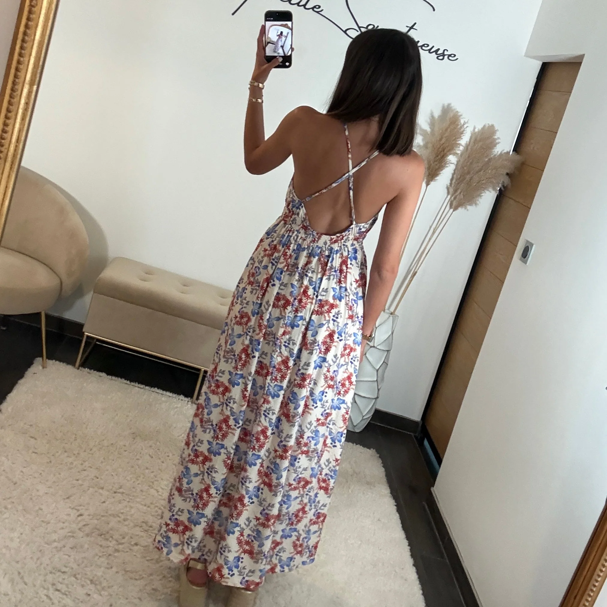 ROBE LONGUE FLEURIE ANITA - Image 4