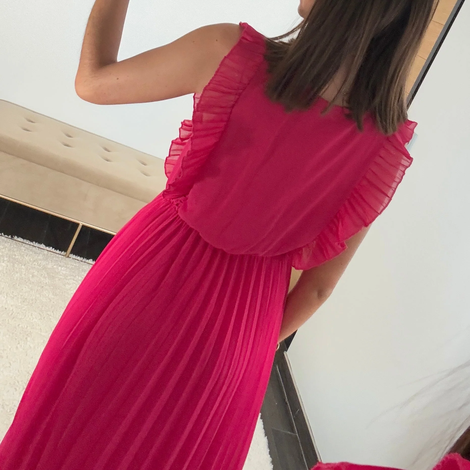 ROBE LONGUE FUCHSIA GABRIELLE - Image 6