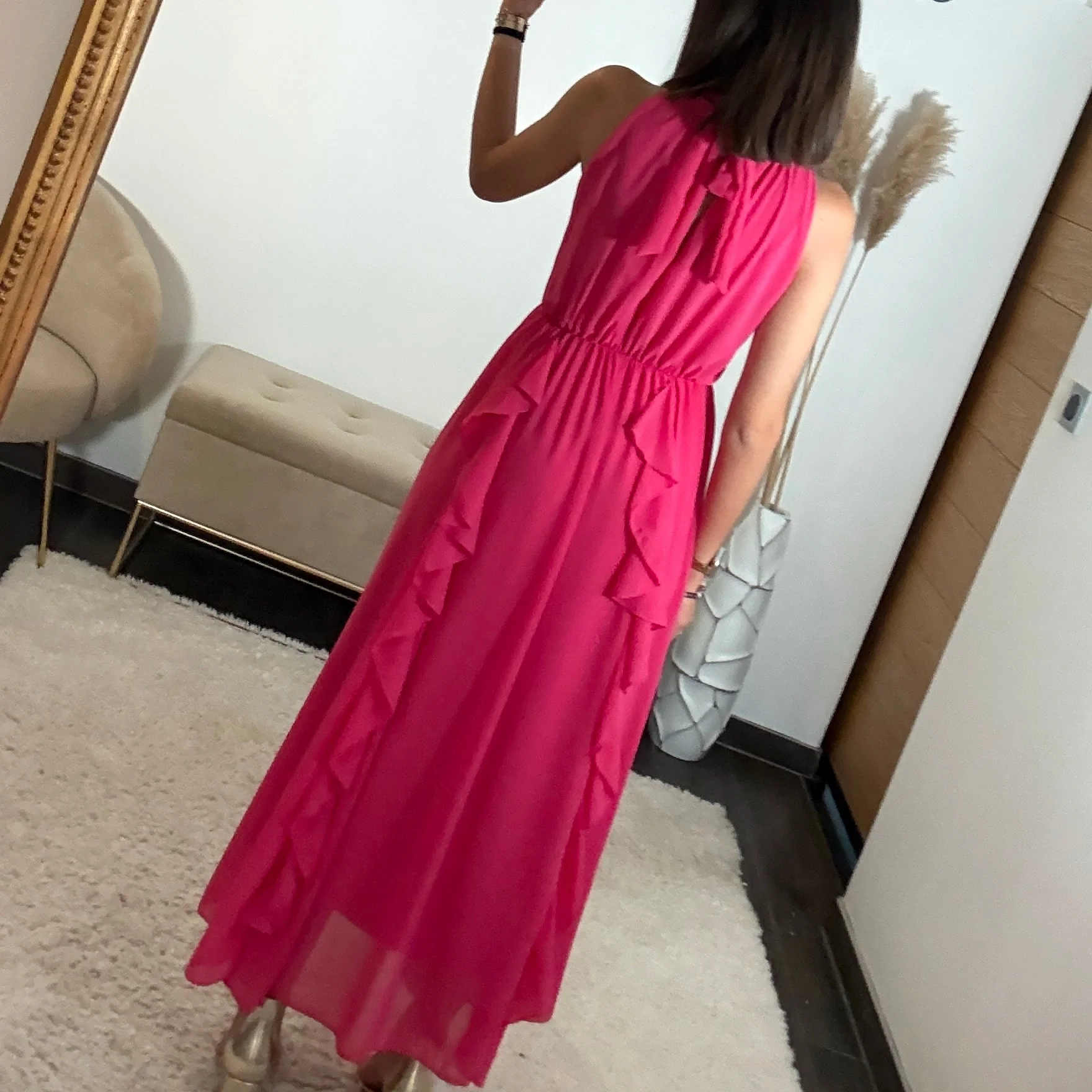 ROBE LONGUE FUCHSIA JEANNE - Image 3