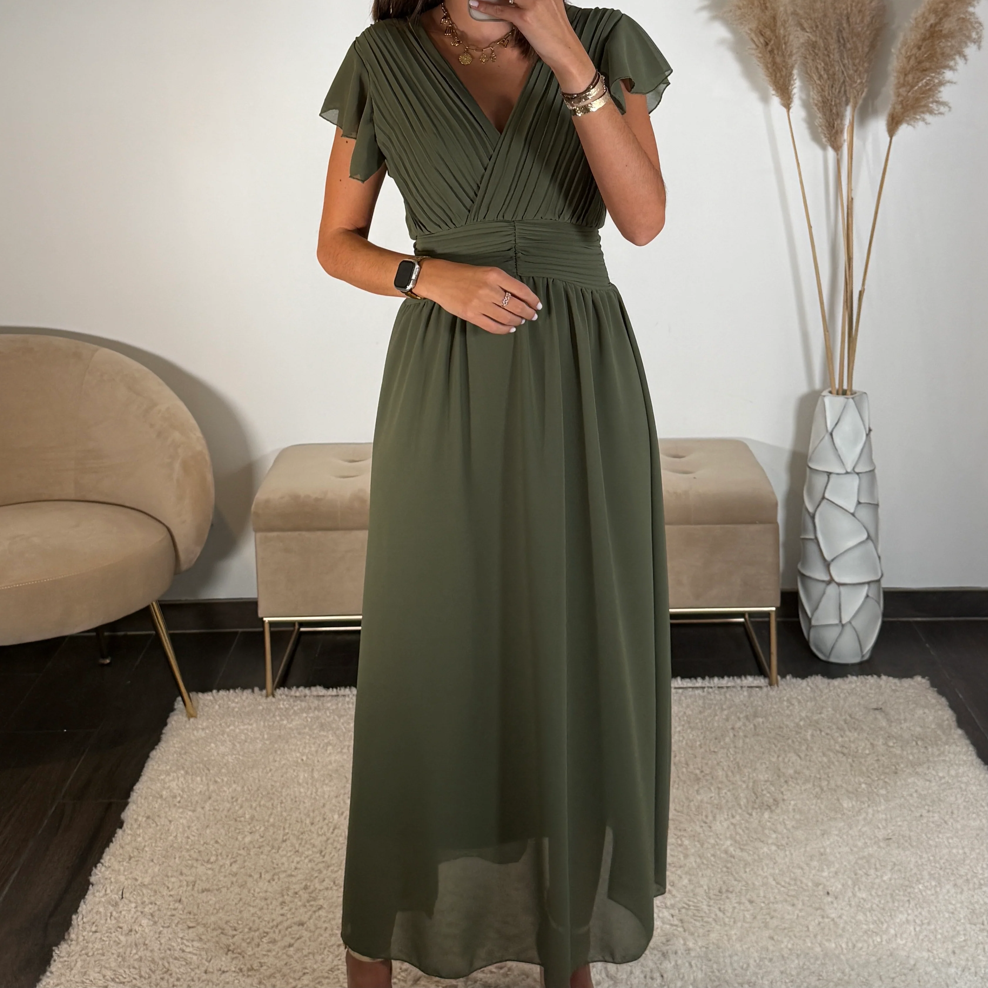 ROBE LONGUE KAKI CHARLIE - Image 2