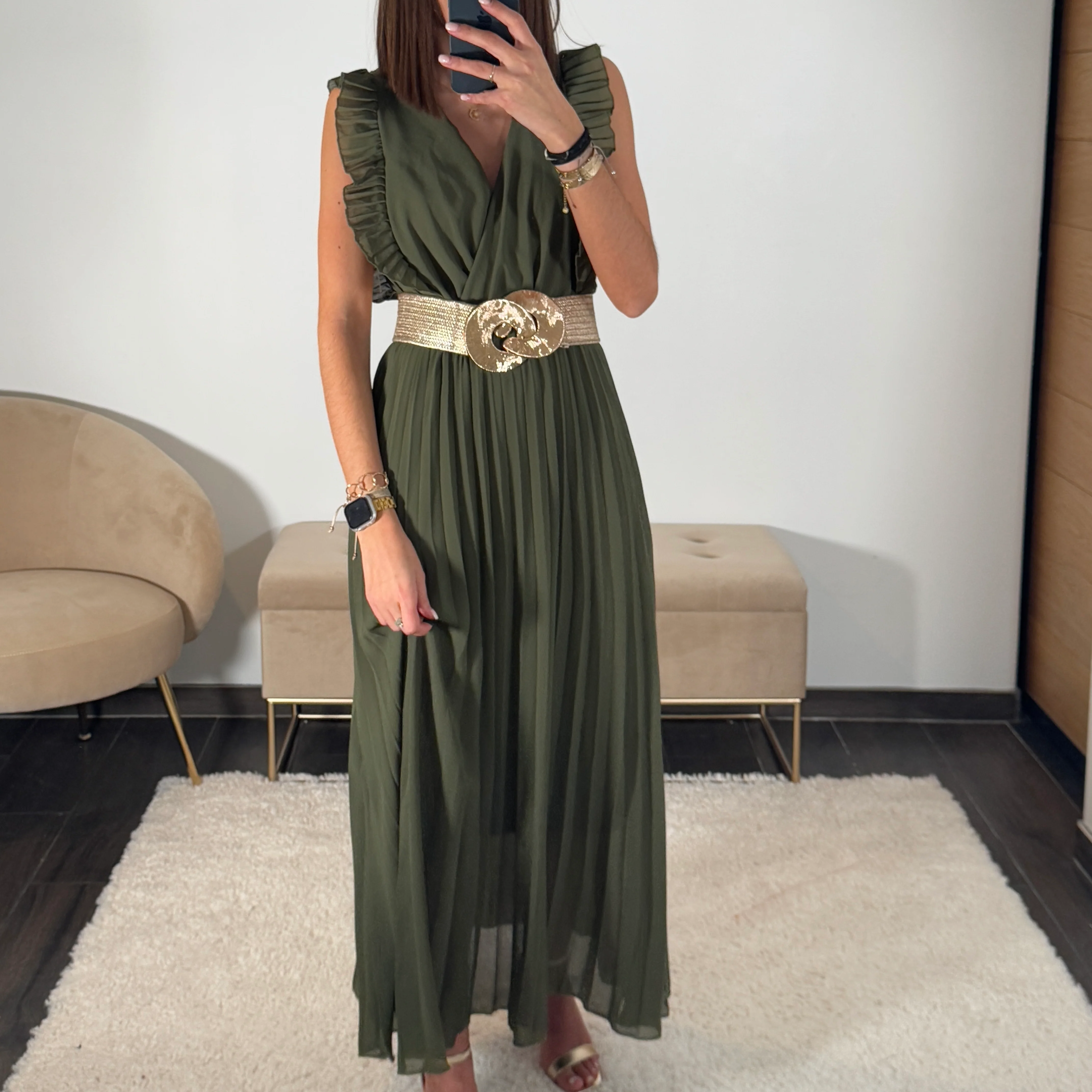 ROBE LONGUE KAKI GABRIELLE - Image 2