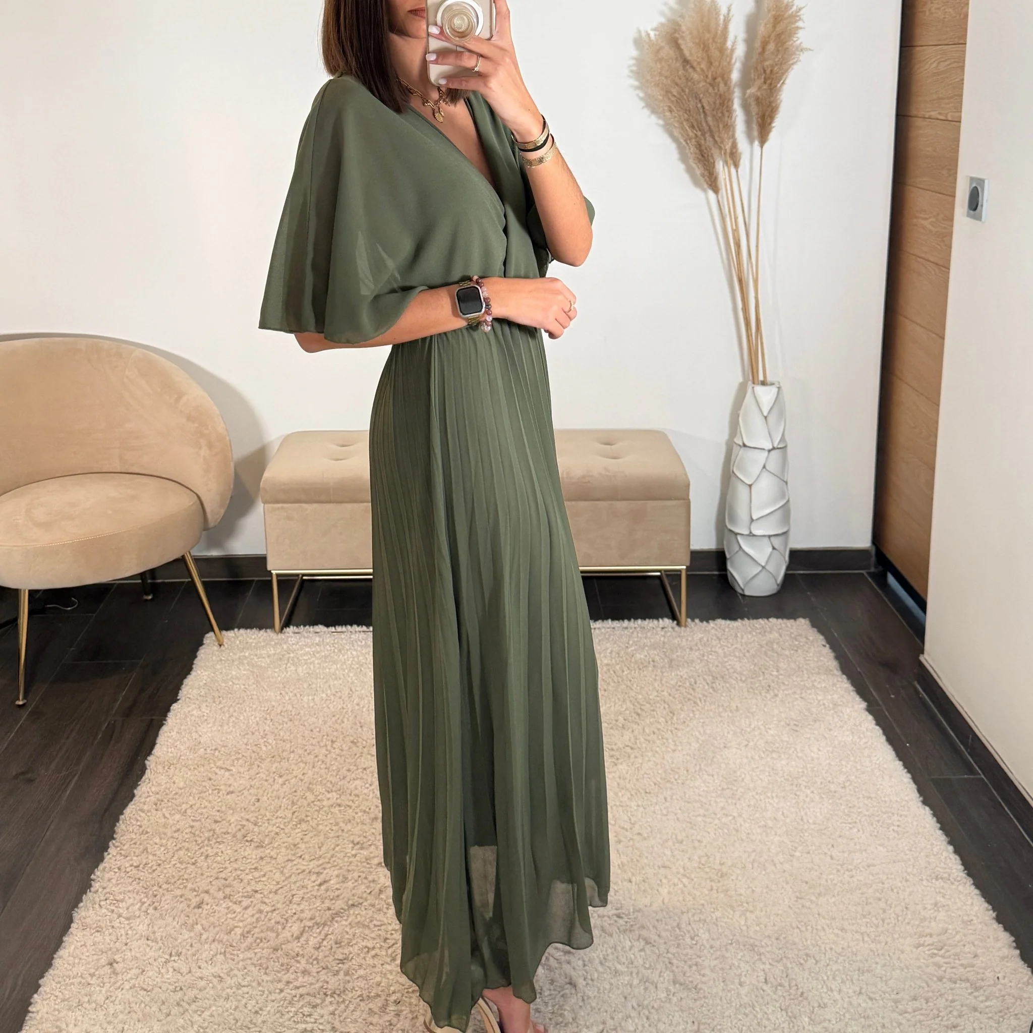 ROBE LONGUE KAKI JULIA - Image 3