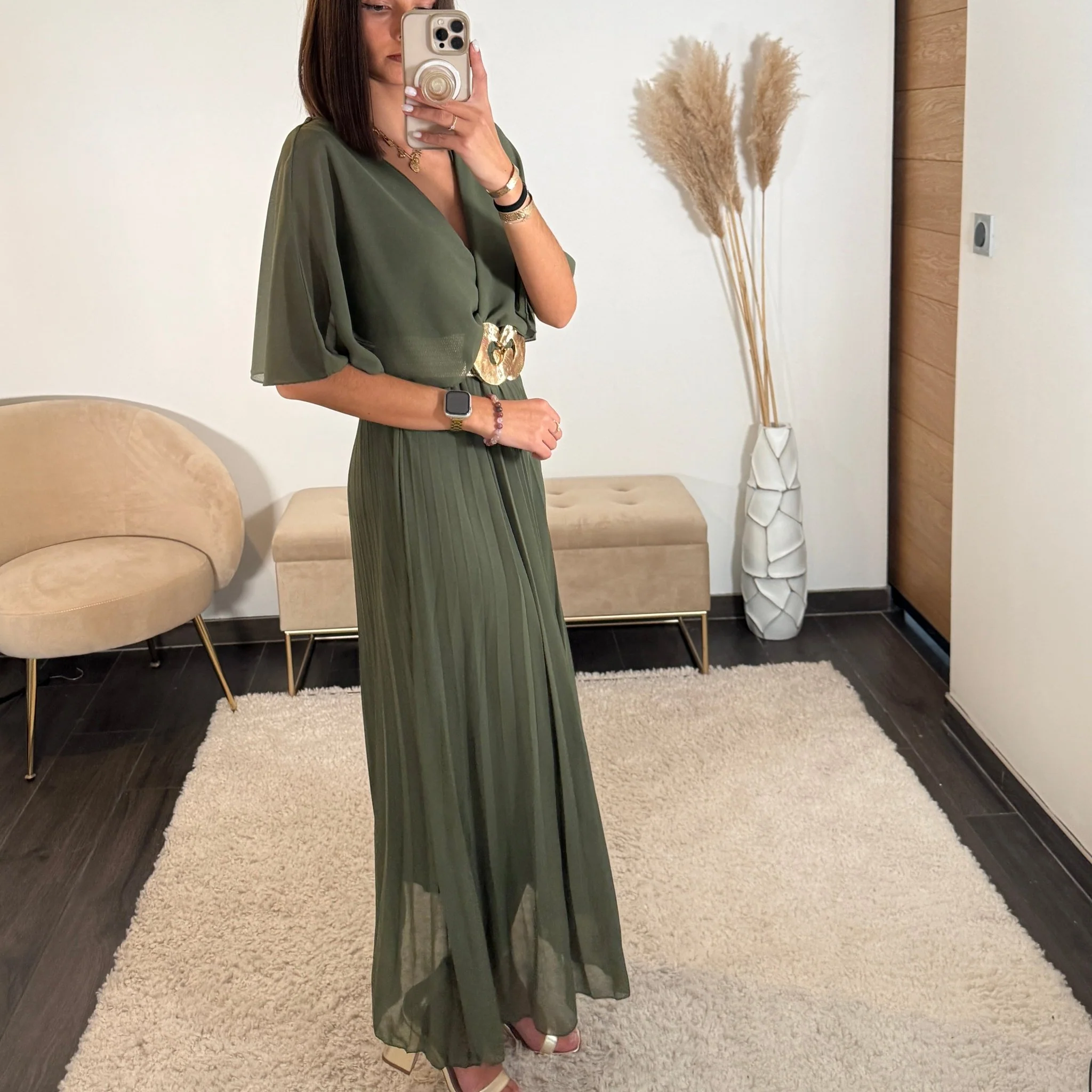 ROBE LONGUE KAKI JULIA - Image 4