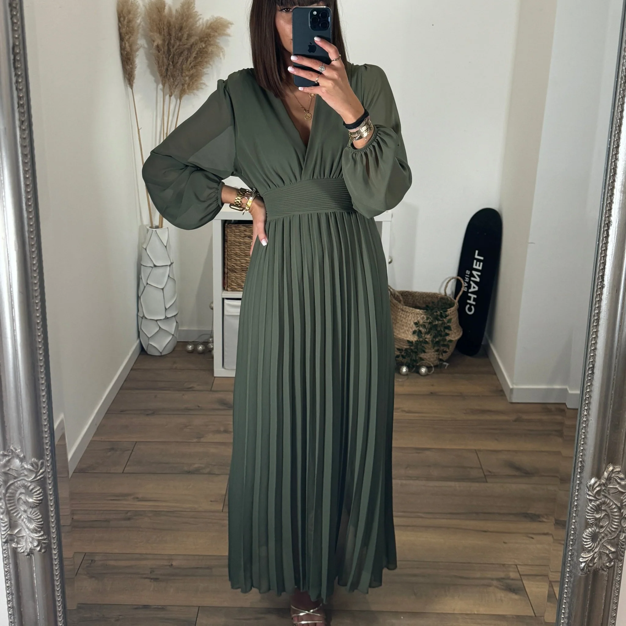 ROBE LONGUE KAKI KARENA