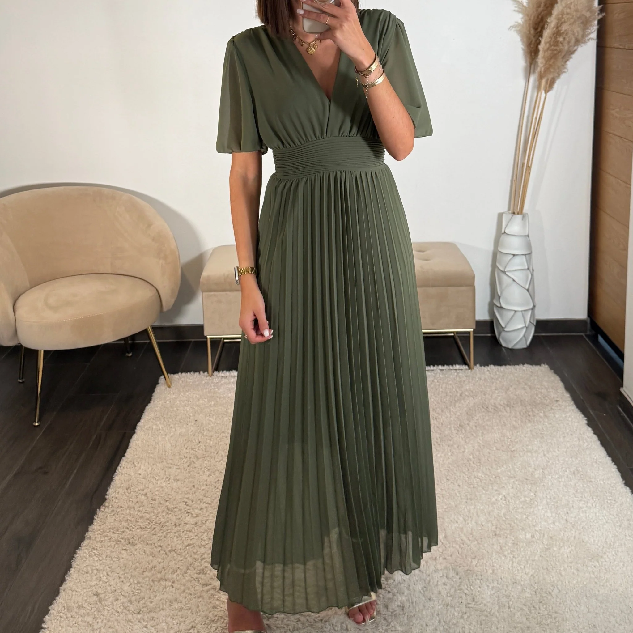 ROBE LONGUE KAKI KARENE