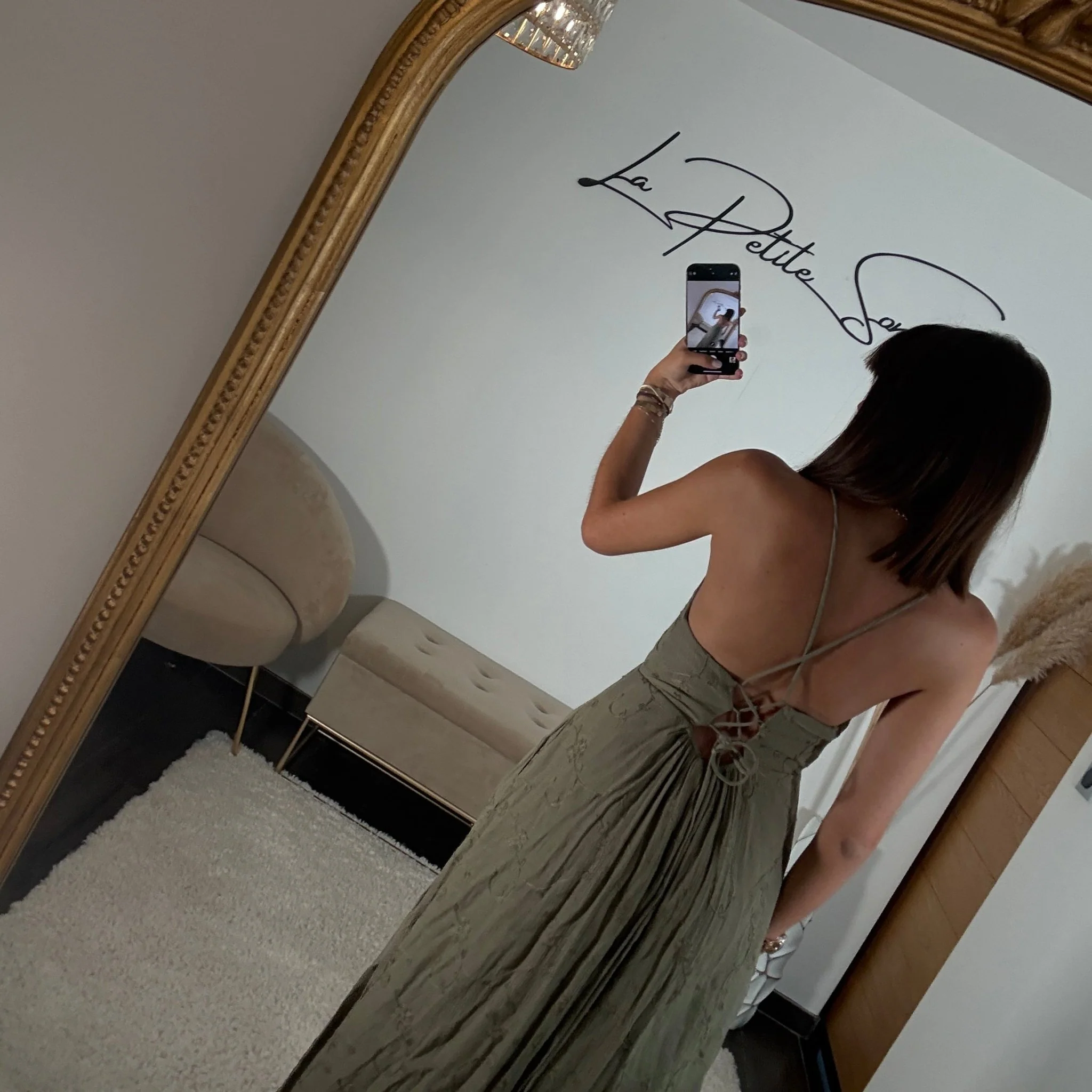 ROBE LONGUE KAKI NOURA - Image 4