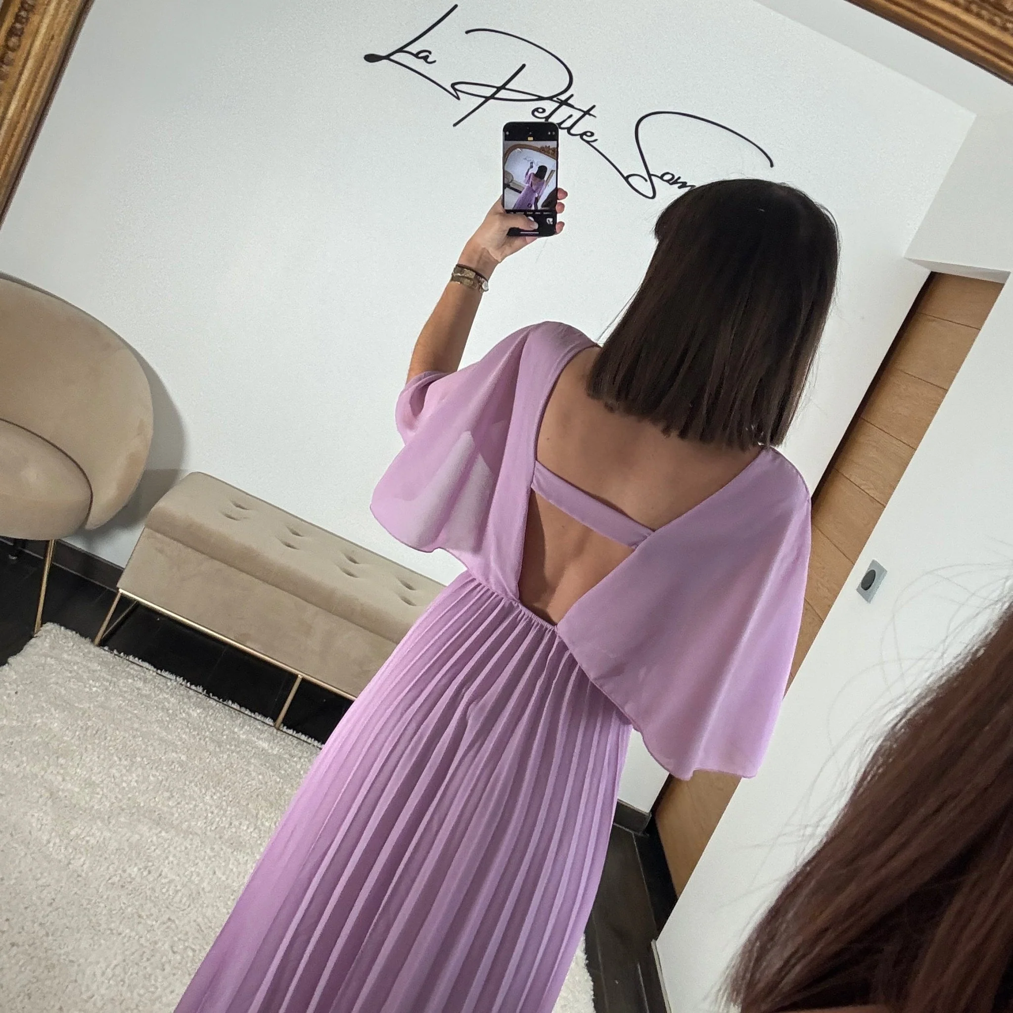 ROBE LONGUE LILAS JULIA - Image 3