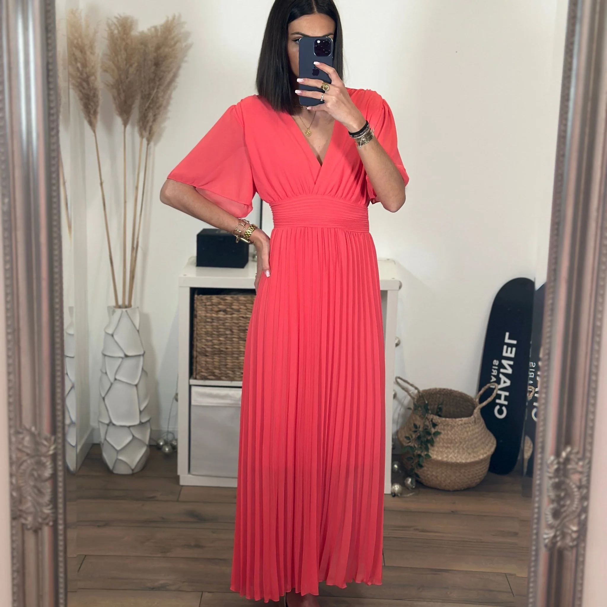 ROBE LONGUE CORAIL KARENE - Image 4
