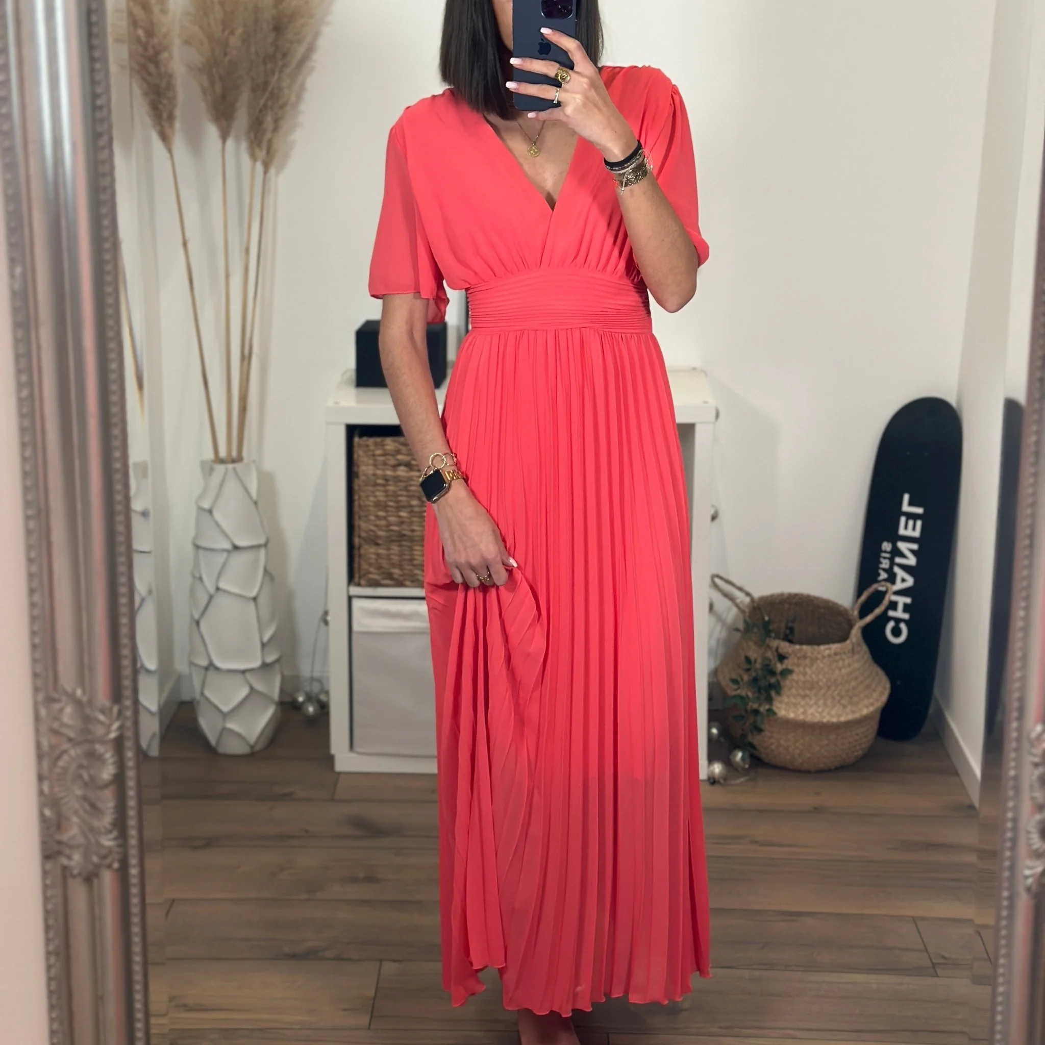 ROBE LONGUE CORAIL KARENE - Image 6