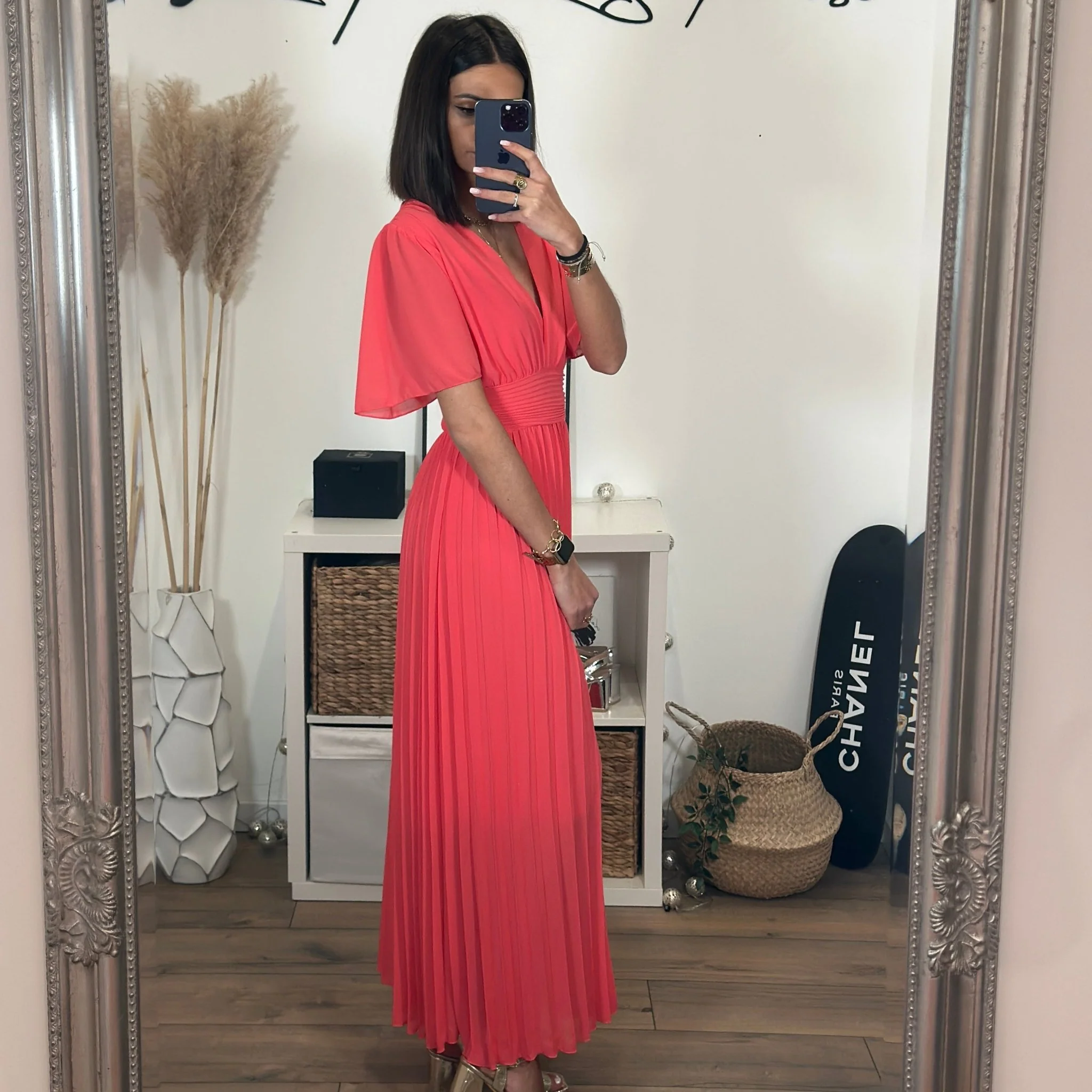 ROBE LONGUE CORAIL KARENE - Image 7