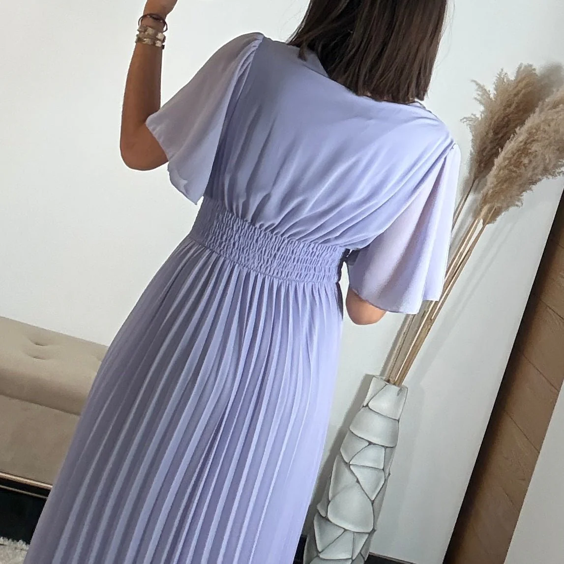 ROBE LONGUE LILAS KARENE - Image 2