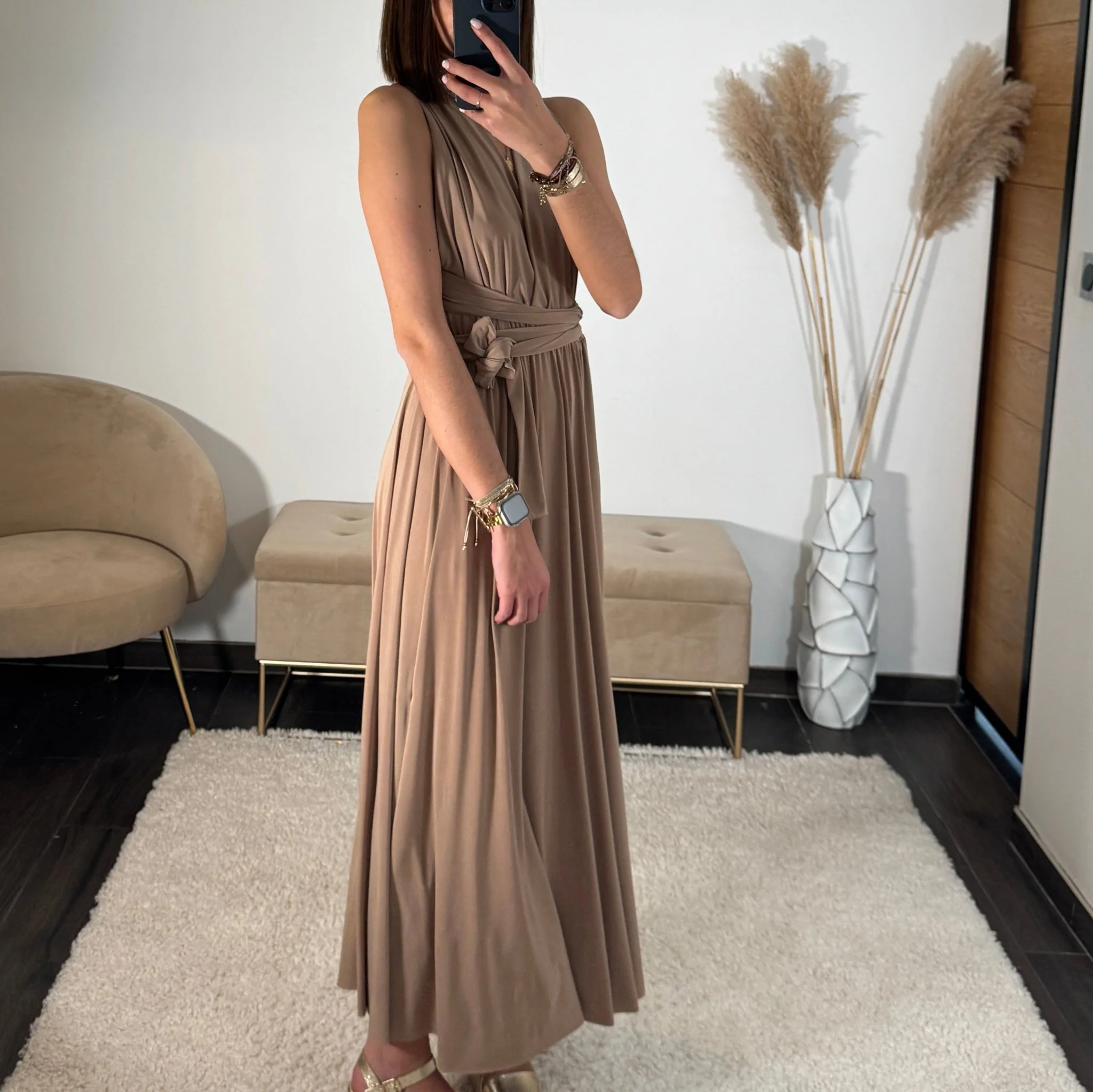 ROBE MULTIPOSITION BEIGE IZIA - Image 4