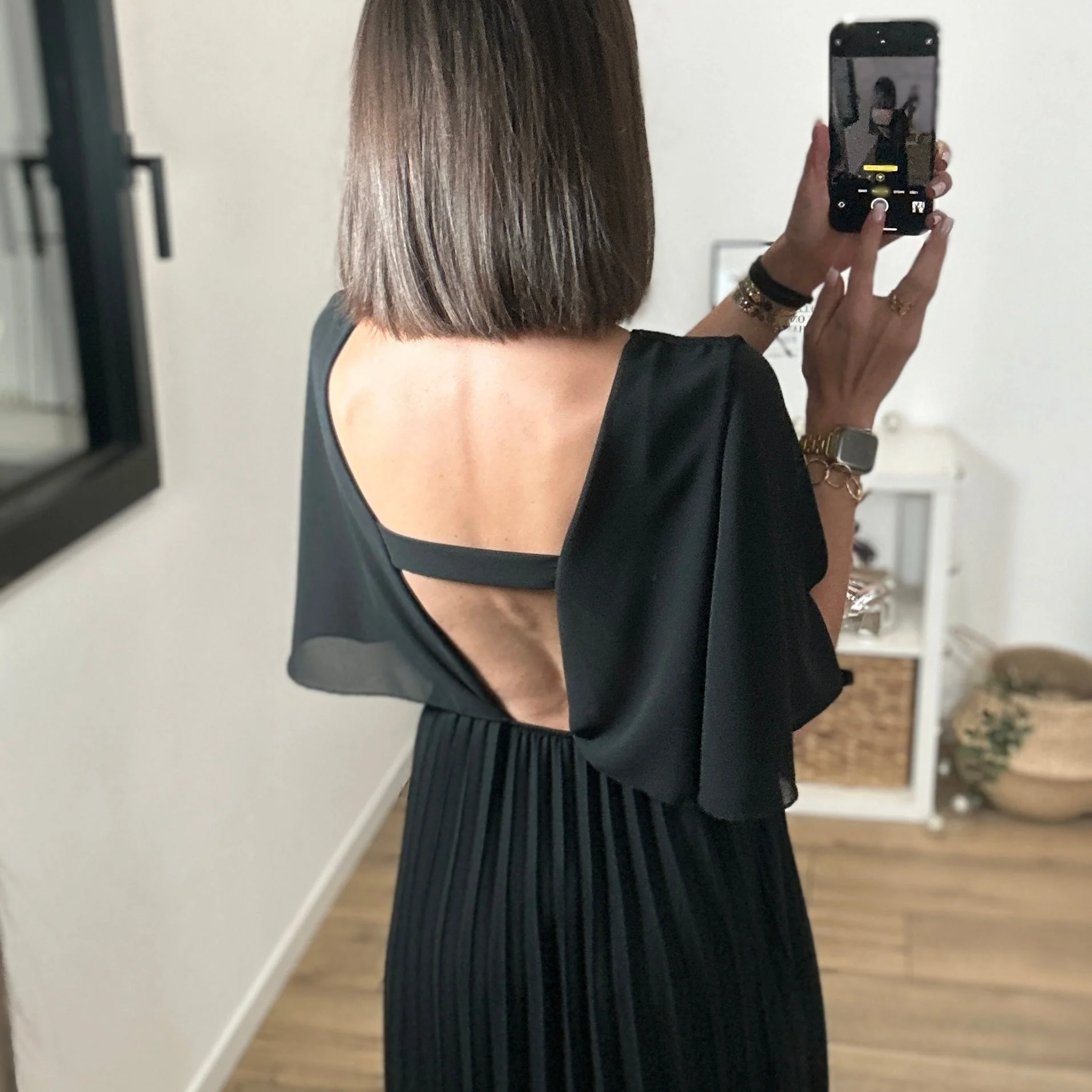 ROBE LONGUE NOIRE JULIA - Image 2