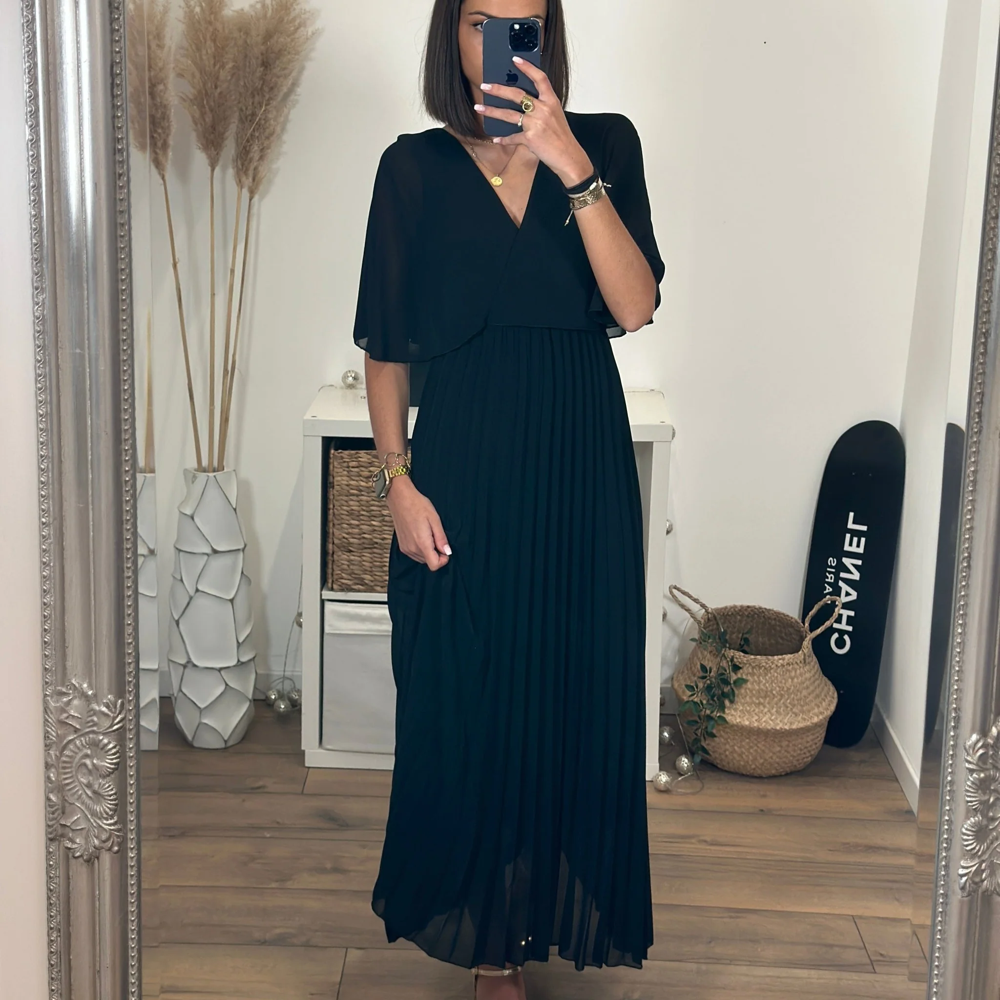 ROBE LONGUE NOIRE JULIA - Image 8