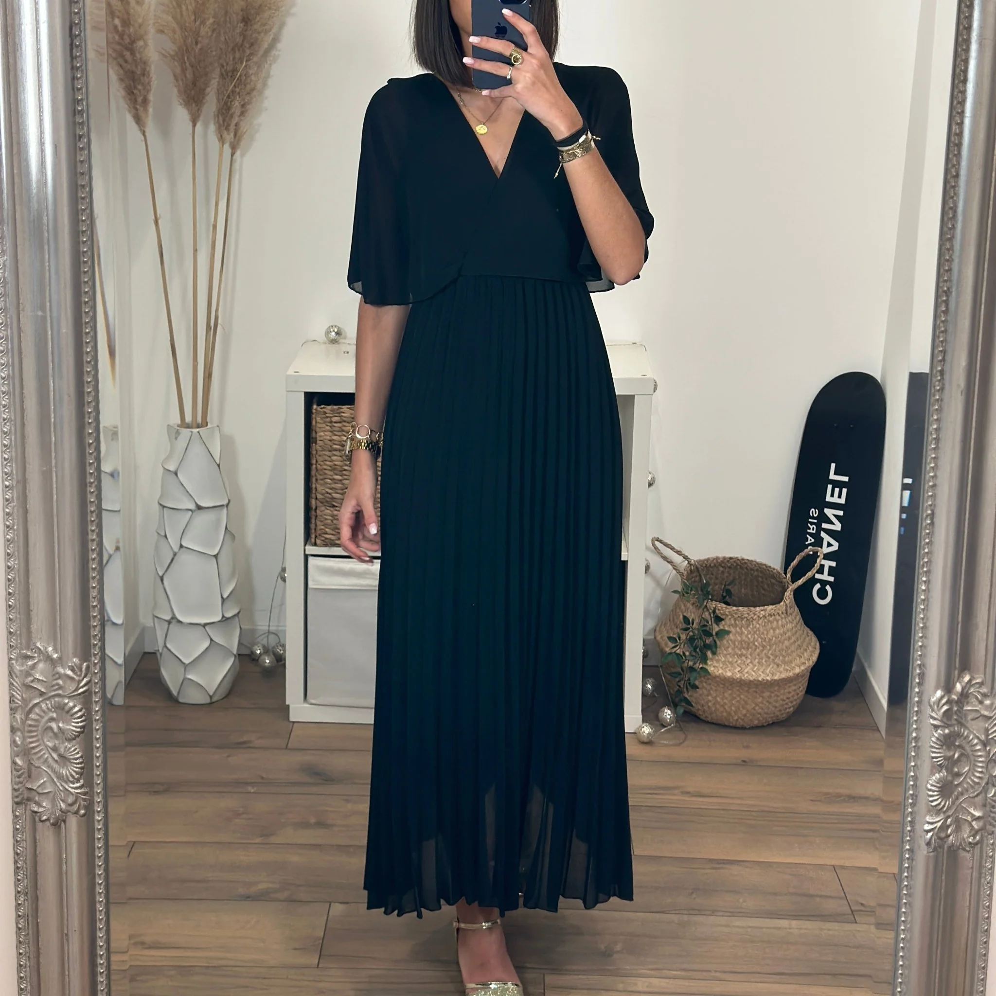 ROBE LONGUE NOIRE JULIA - Image 9