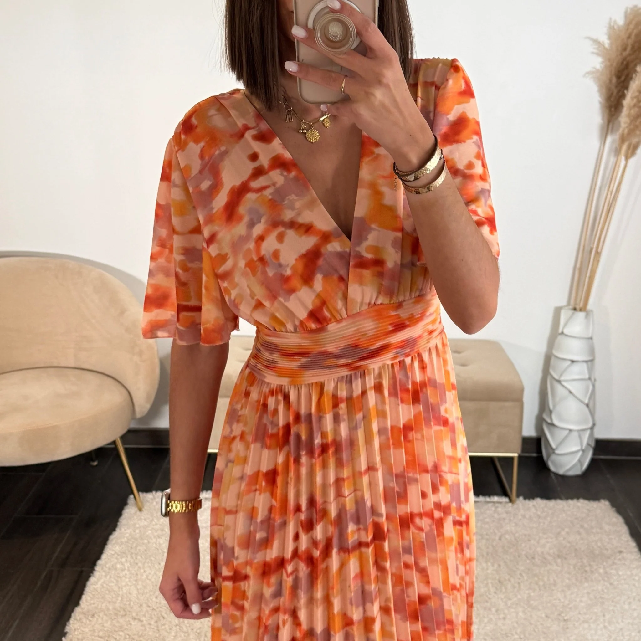 ROBE LONGUE PEACHY KARENE - Image 2