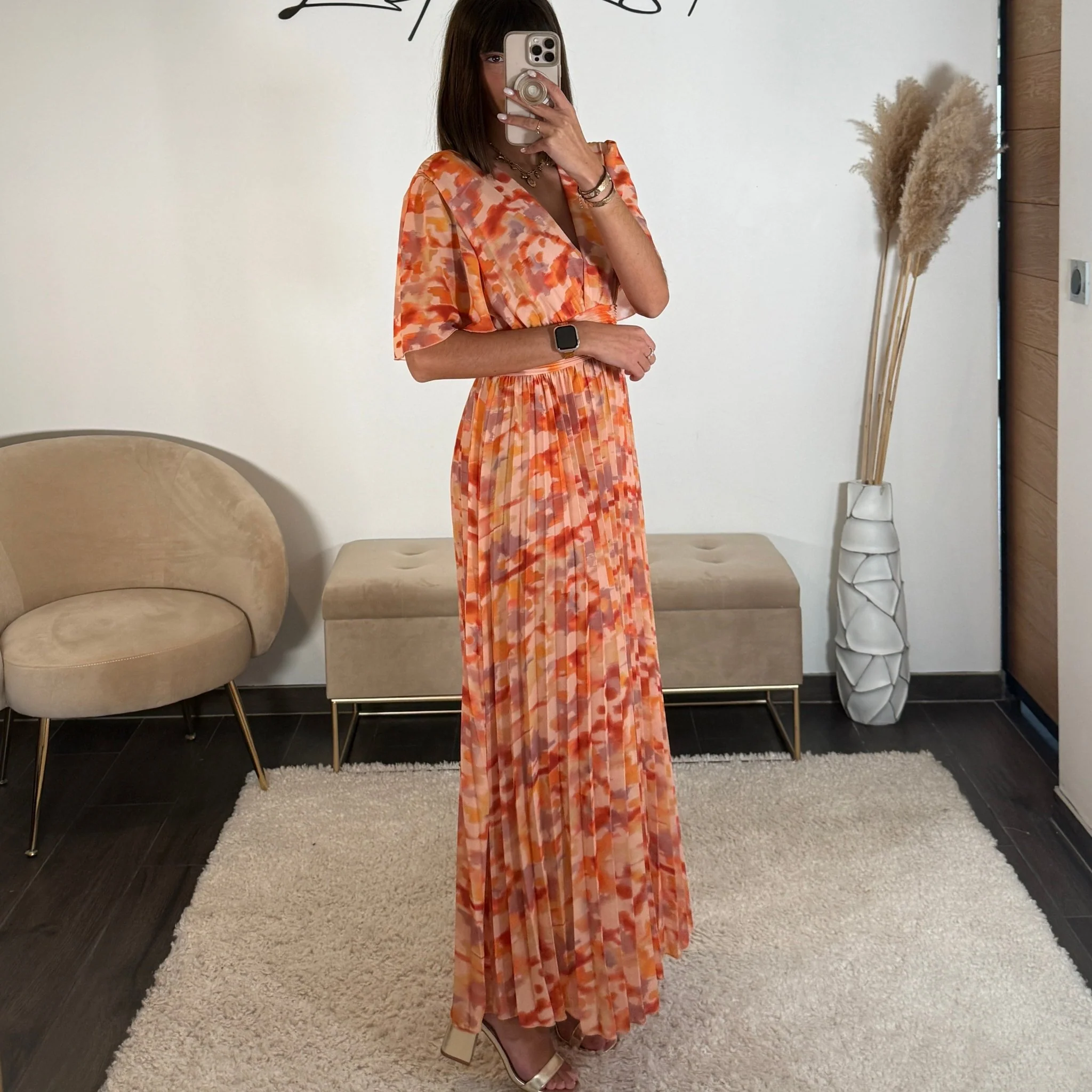 ROBE LONGUE PEACHY KARENE - Image 3