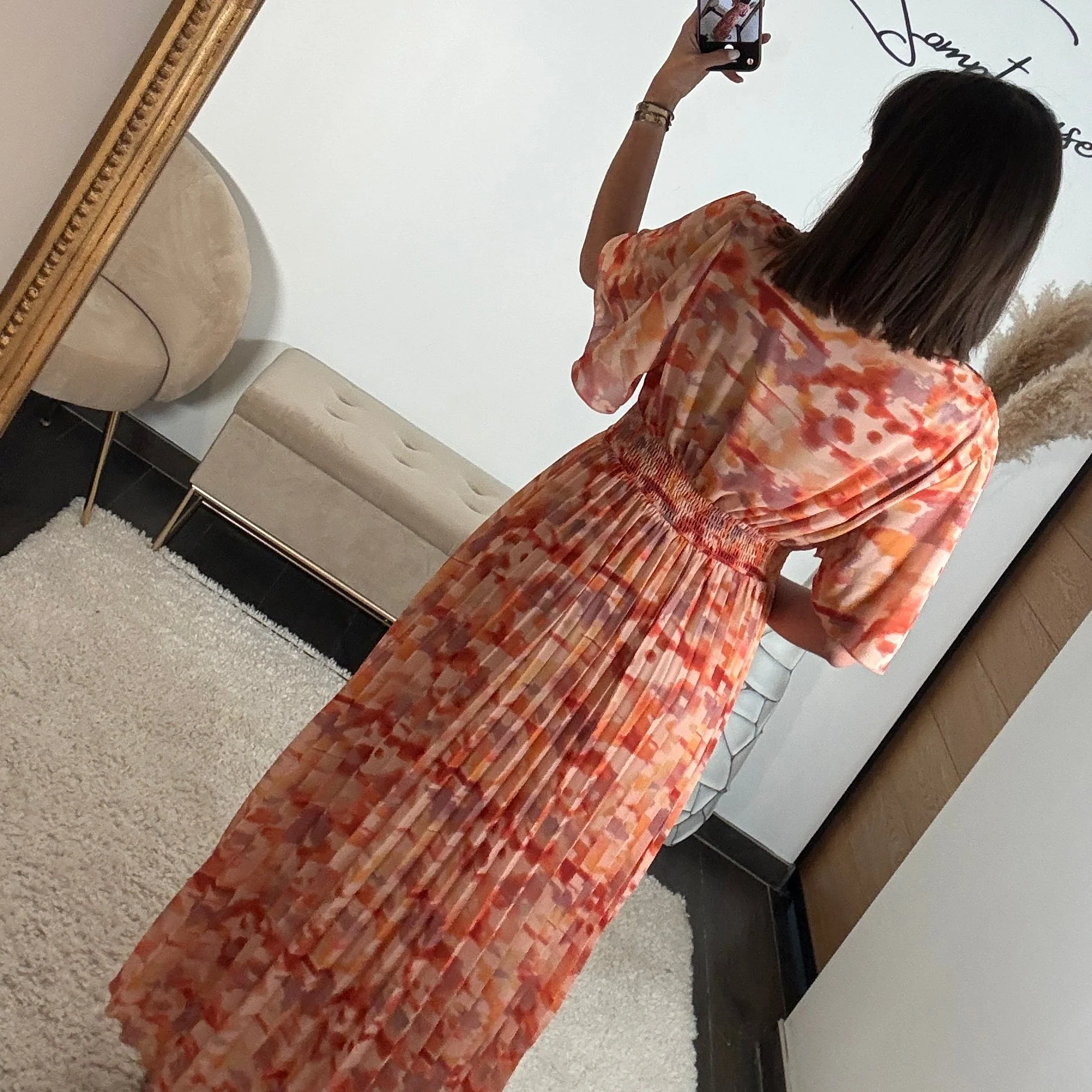 ROBE LONGUE PEACHY KARENE - Image 5