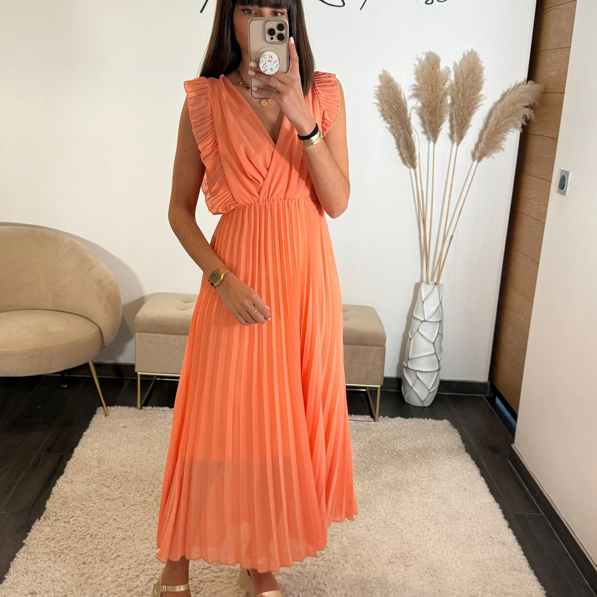 ROBE LONGUE PECHE GABRIELLE