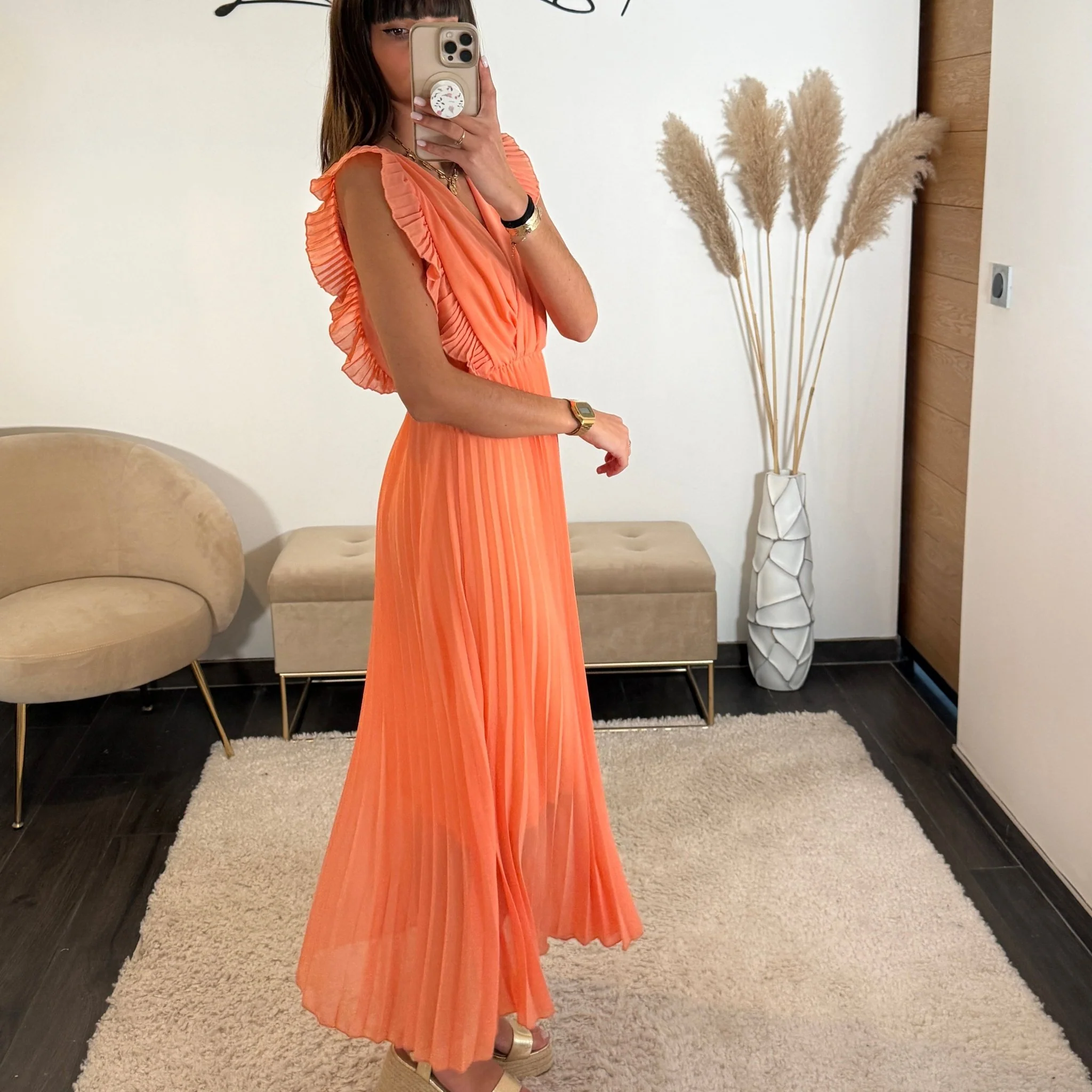 ROBE LONGUE PECHE GABRIELLE - Image 2