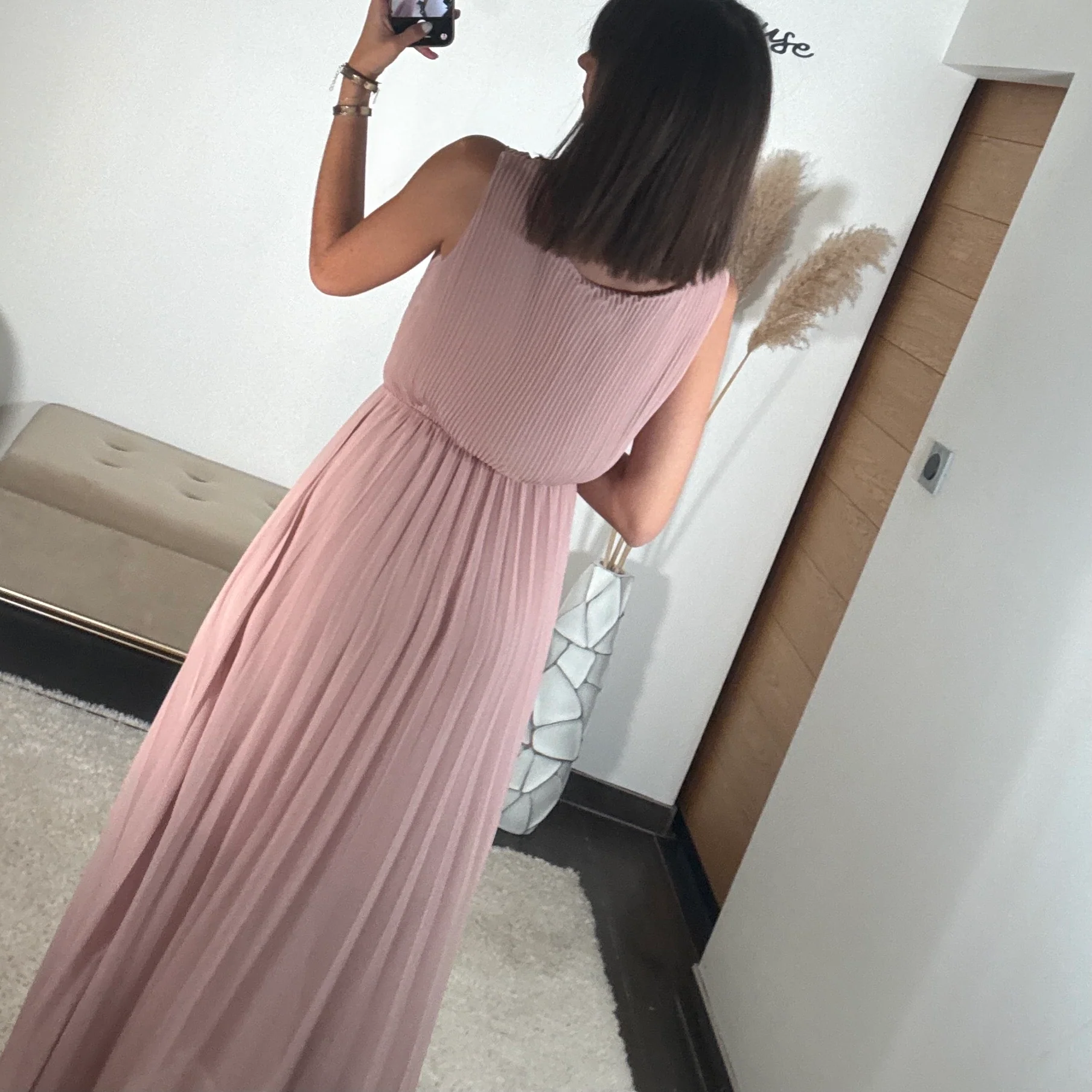 ROBE LONGUE ROSE AMBRE - Image 4