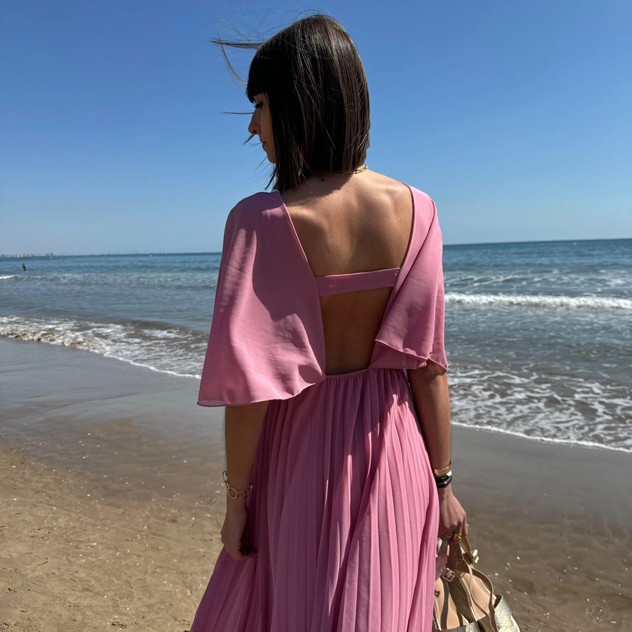 ROBE LONGUE ROSE BONBON JULIA - Image 11