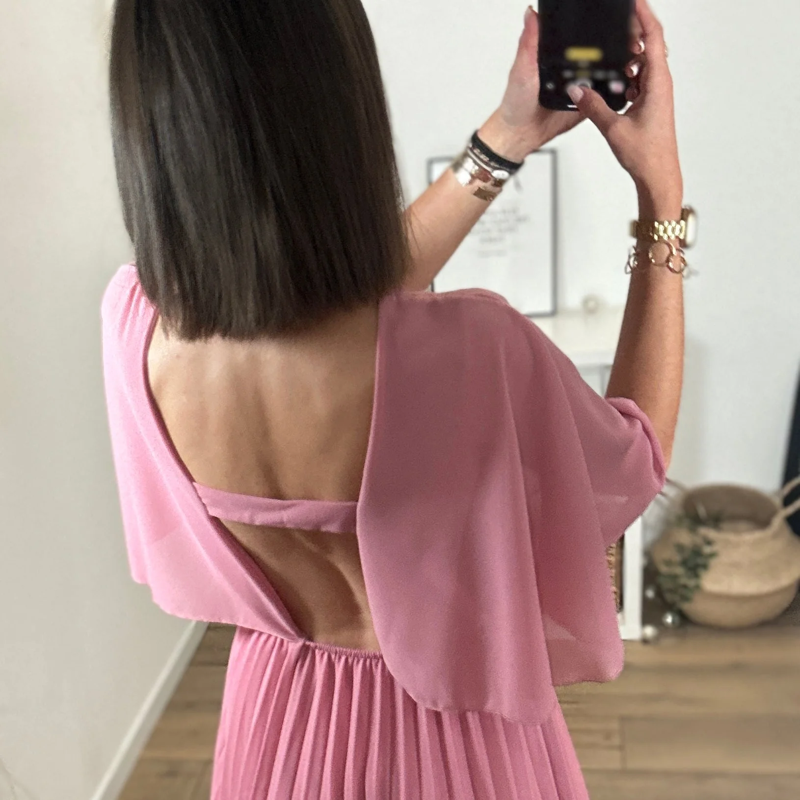 ROBE LONGUE ROSE BONBON JULIA - Image 5