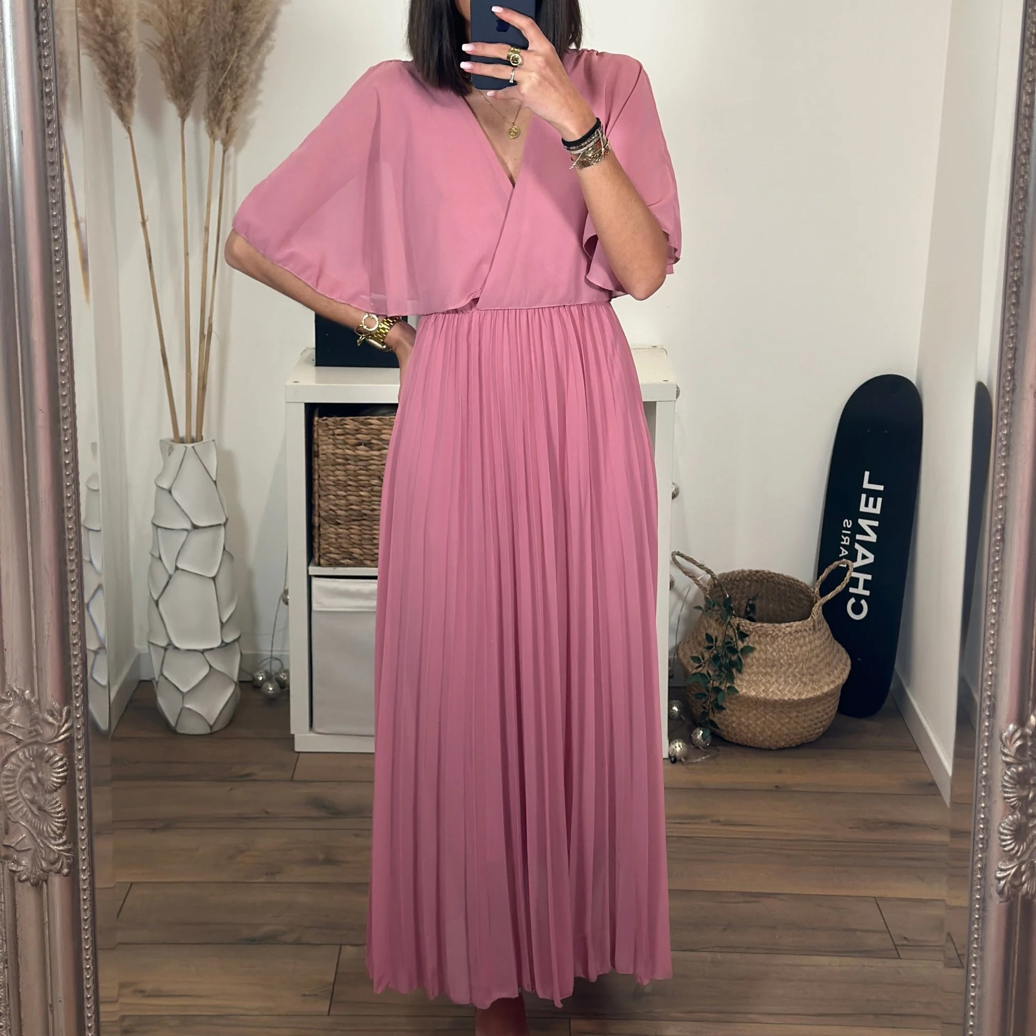 ROBE LONGUE ROSE BONBON JULIA - Image 6