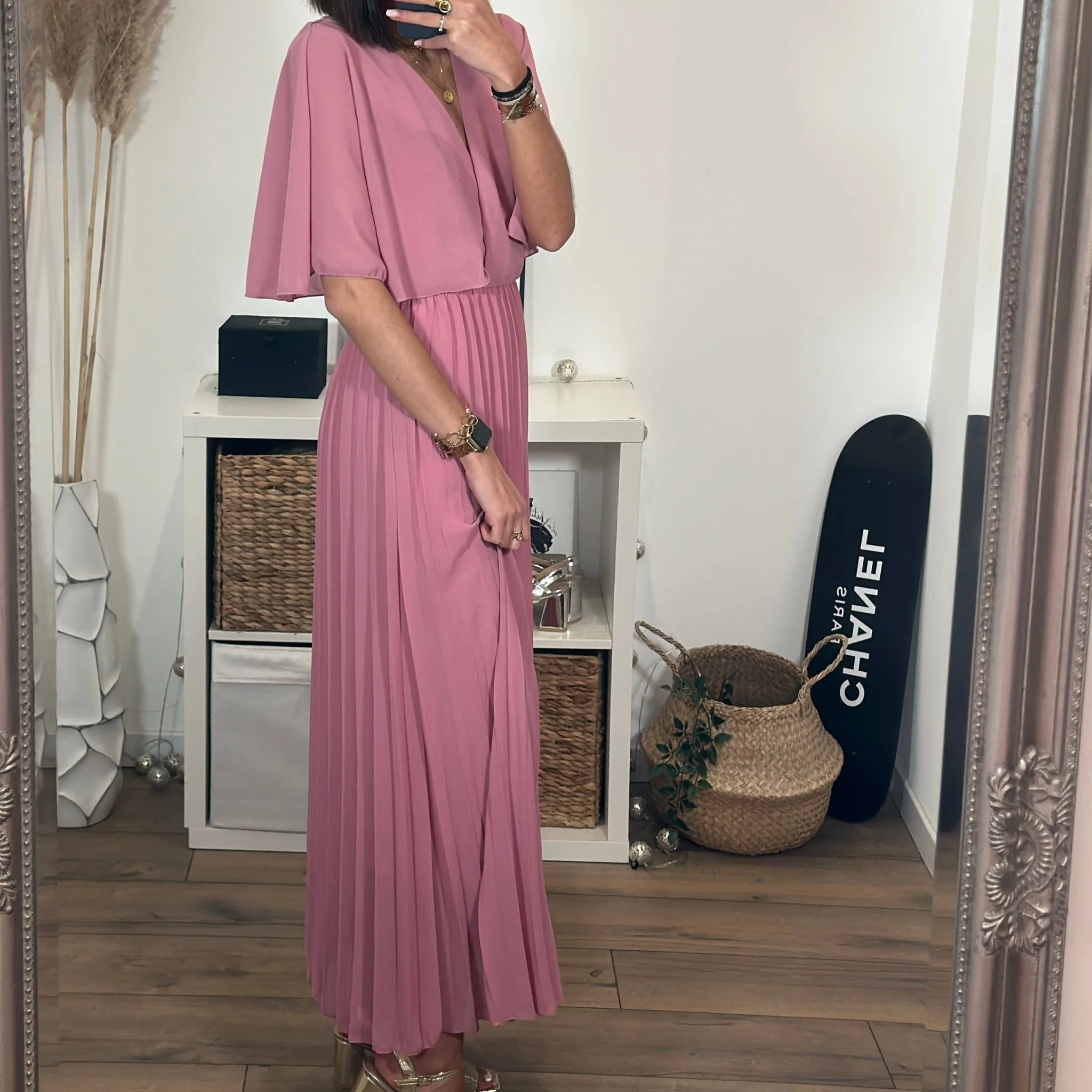 ROBE LONGUE ROSE BONBON JULIA - Image 7