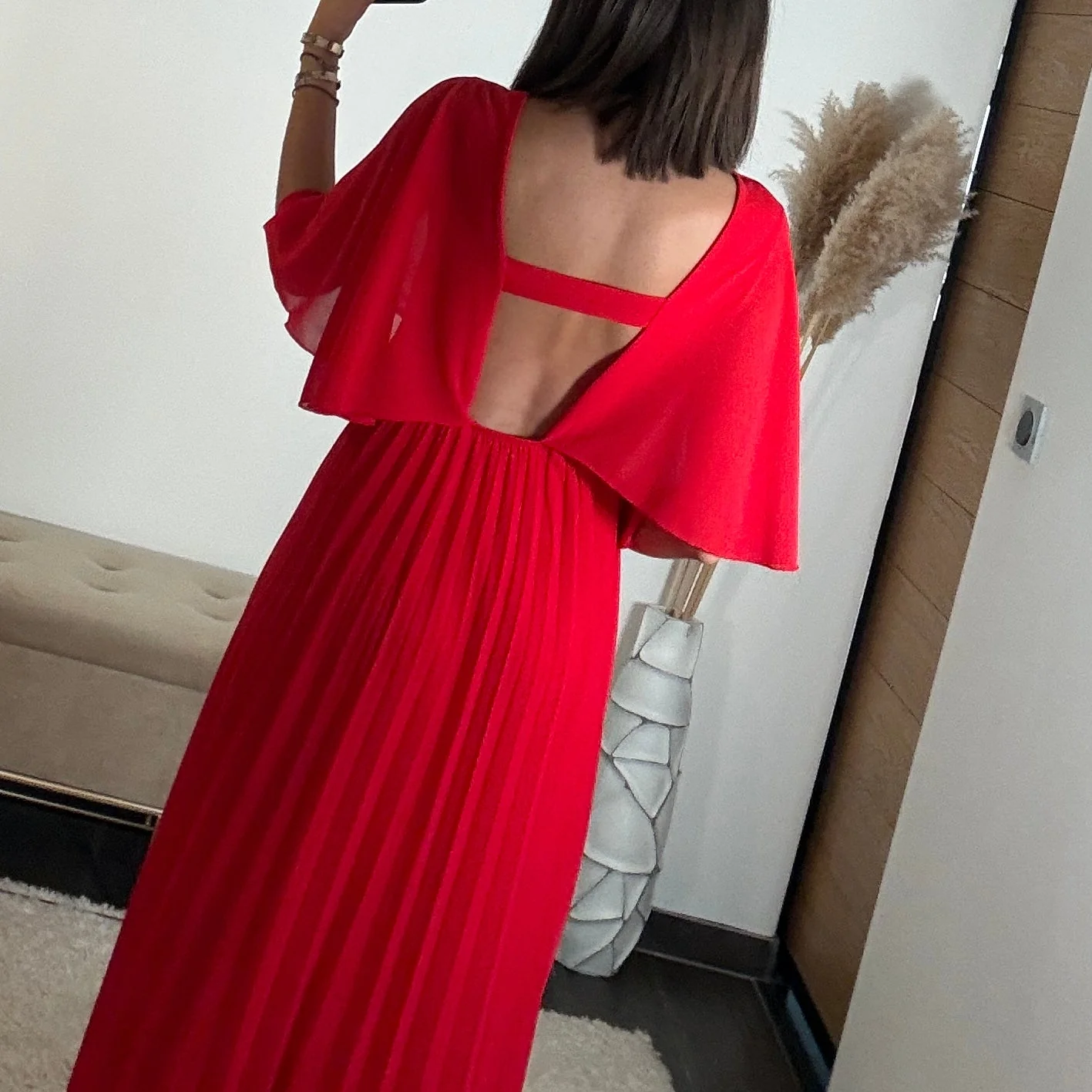 ROBE LONGUE ROUGE JULIA - Image 2