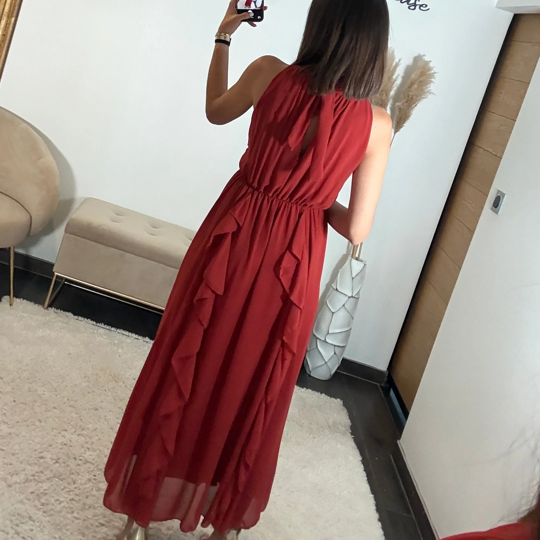 ROBE LONGUE TERRACOTTA JEANNE - Image 4