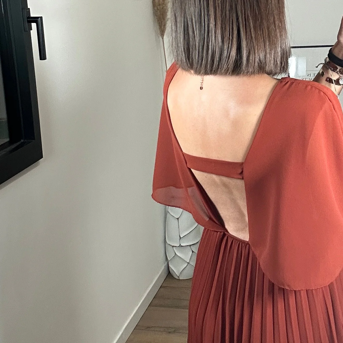 ROBE LONGUE TERRACOTTA JULIA - Image 2