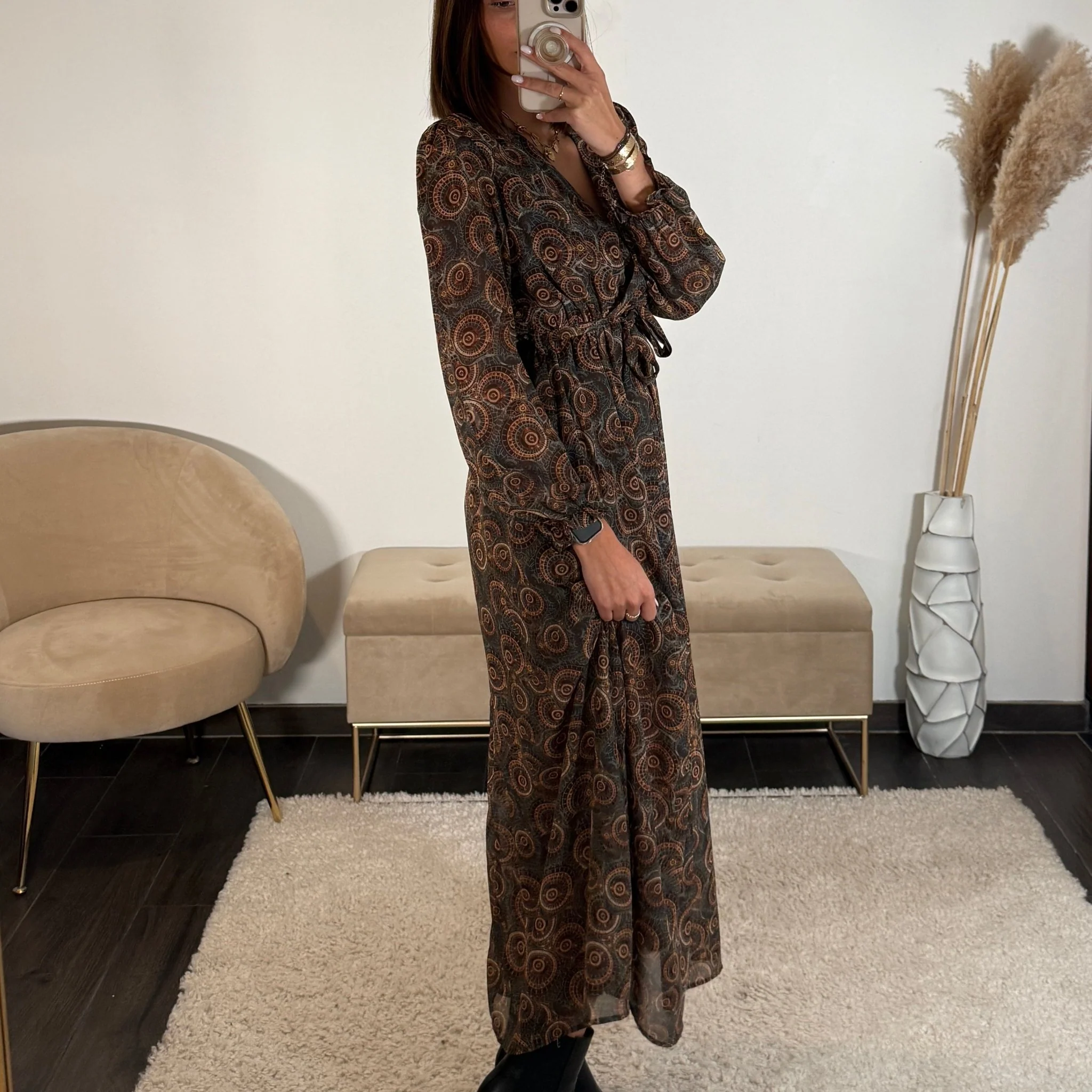 ROBE MARRON CELESTINE - Image 2