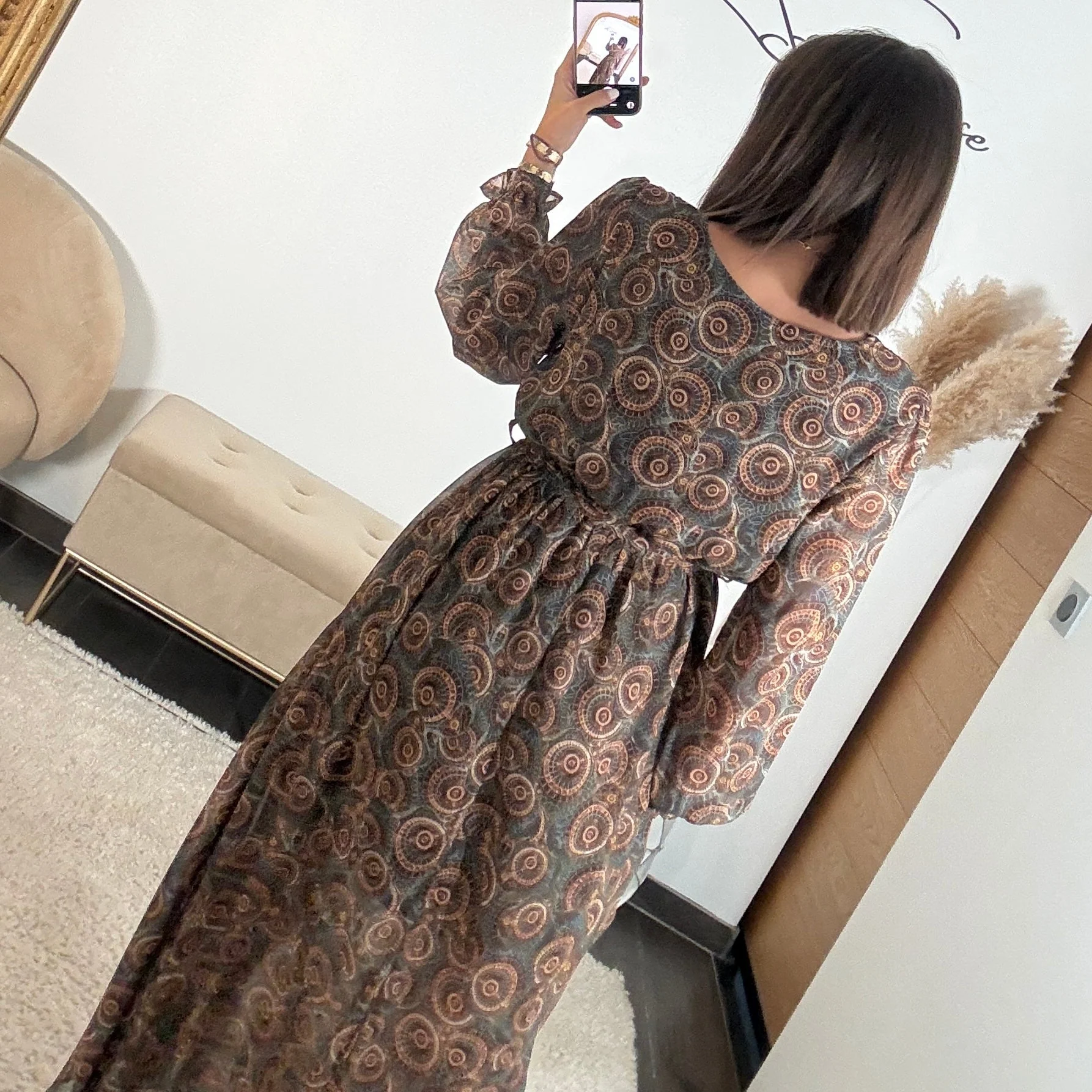 ROBE MARRON CELESTINE - Image 3