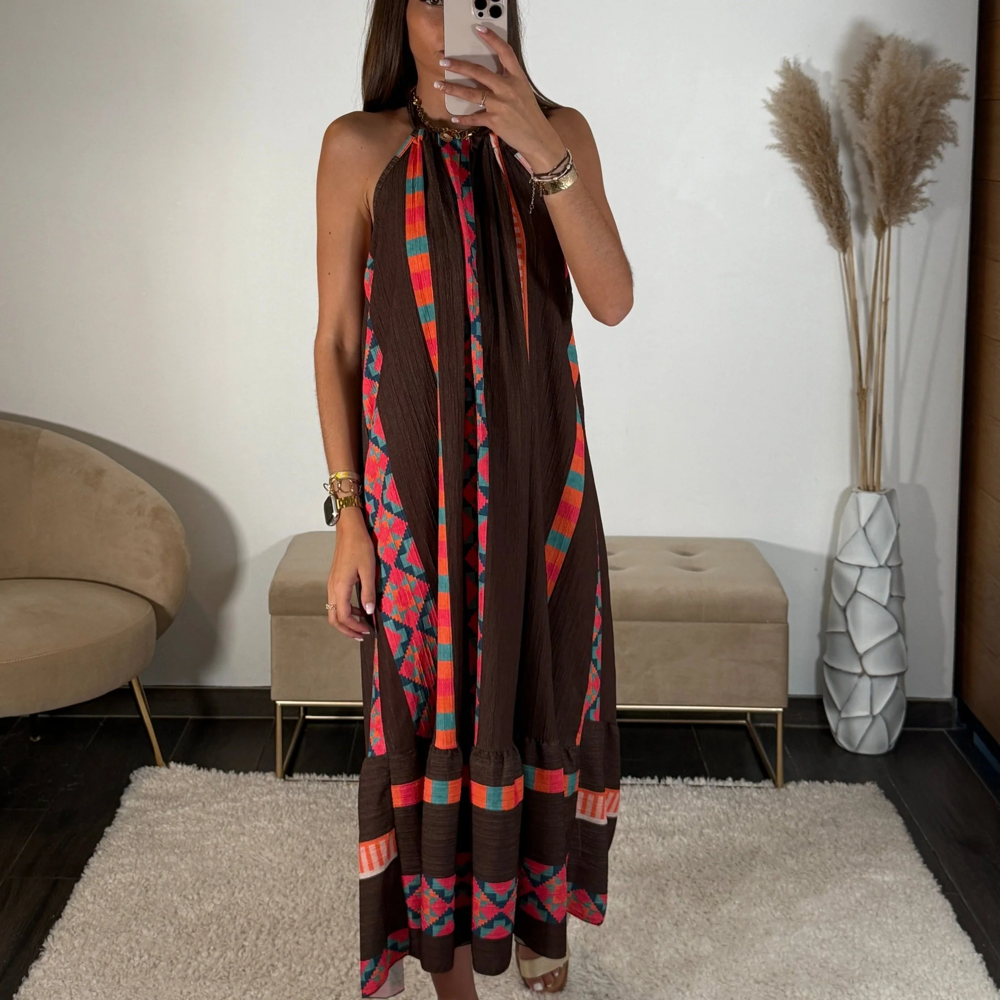 ROBE MARRON SARA