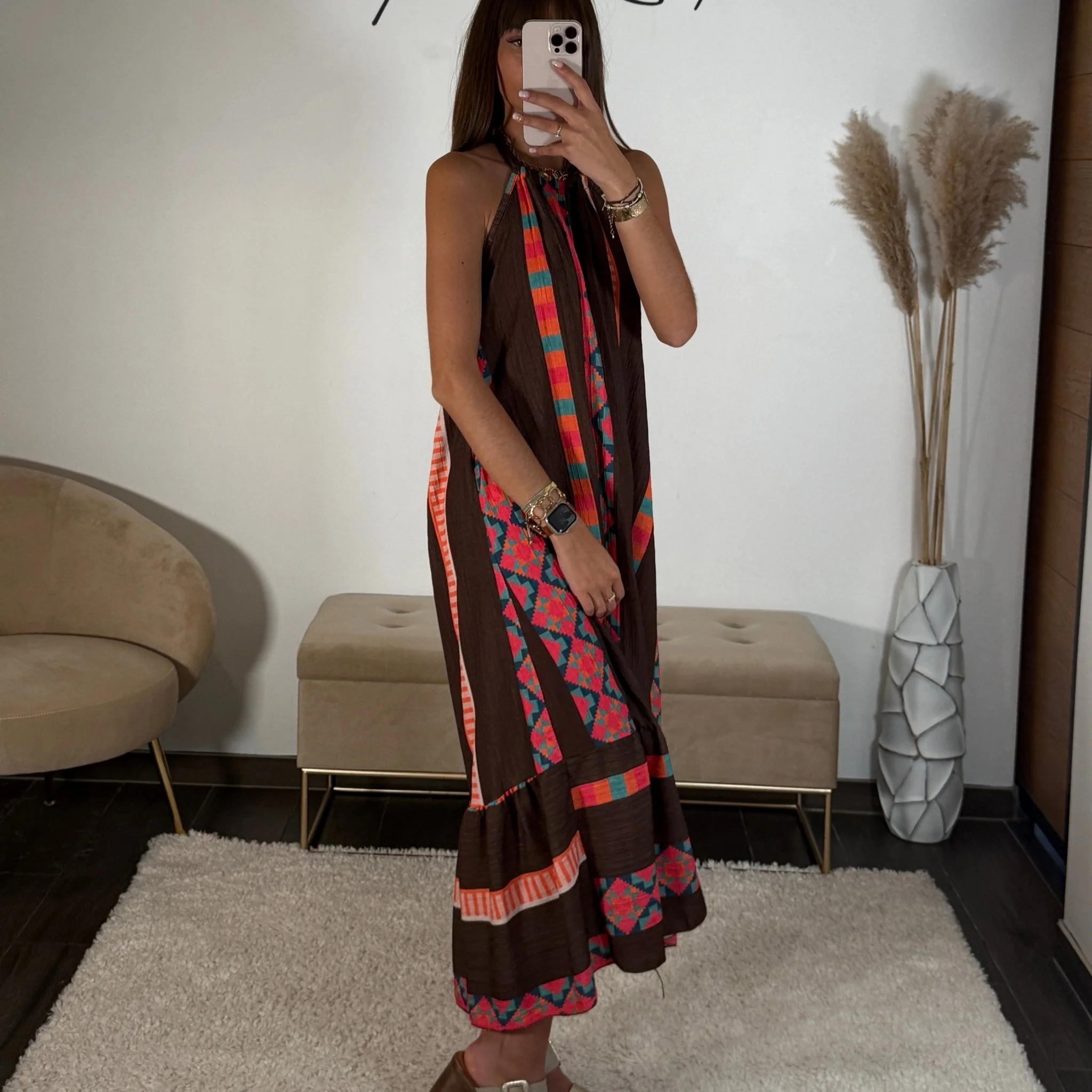 ROBE MARRON SARA - Image 2