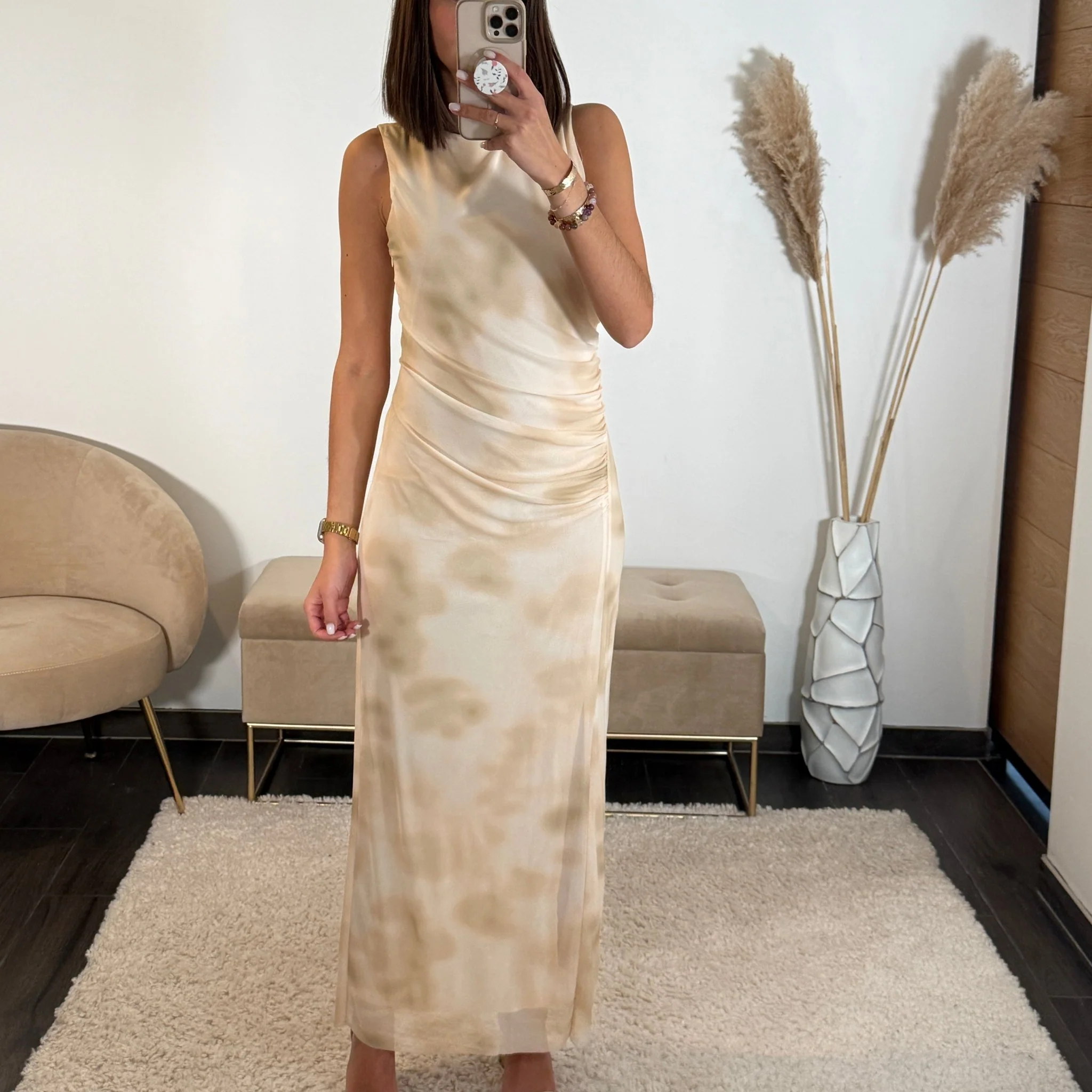 ROBE MECHE JAUNE KESSY