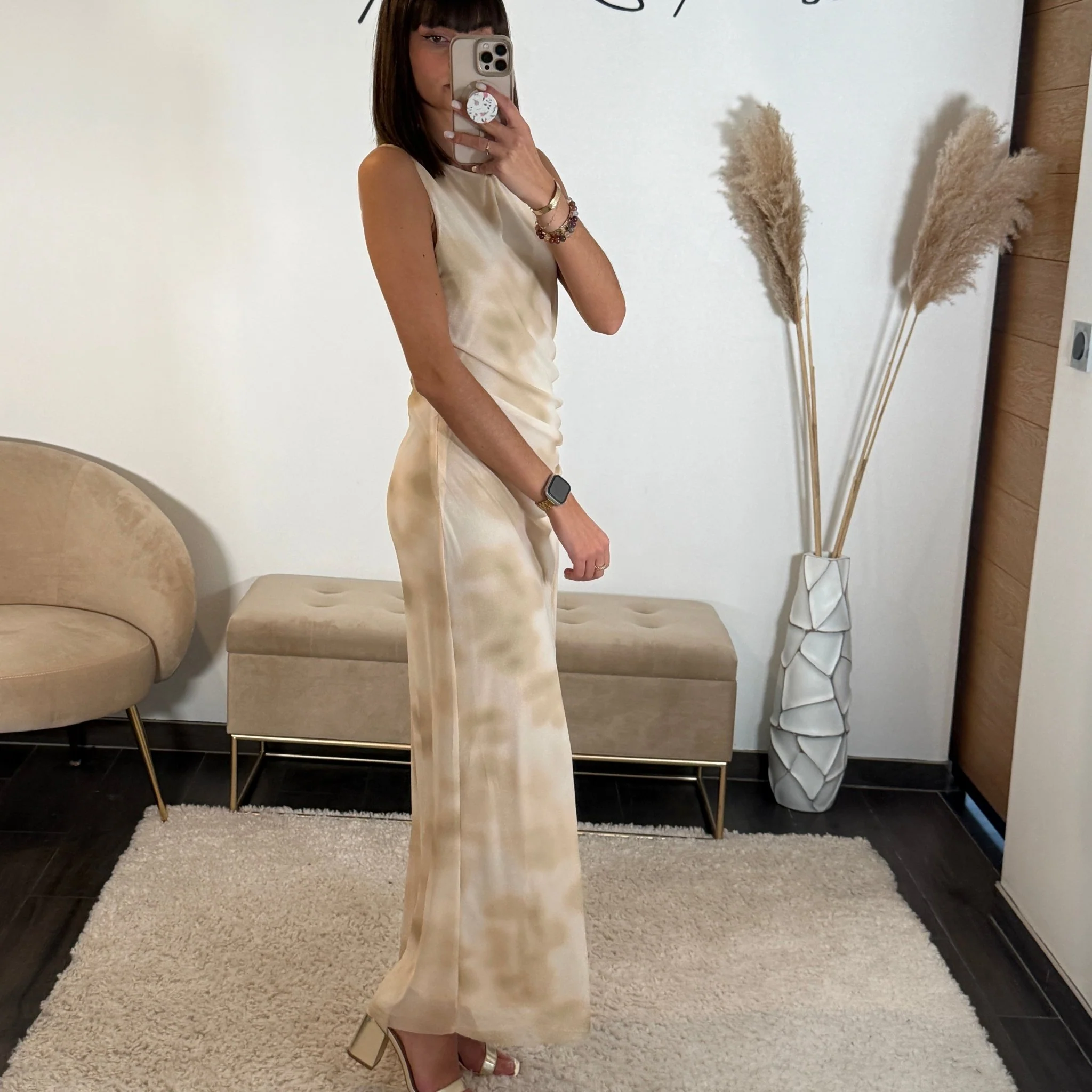 ROBE MECHE JAUNE KESSY - Image 2