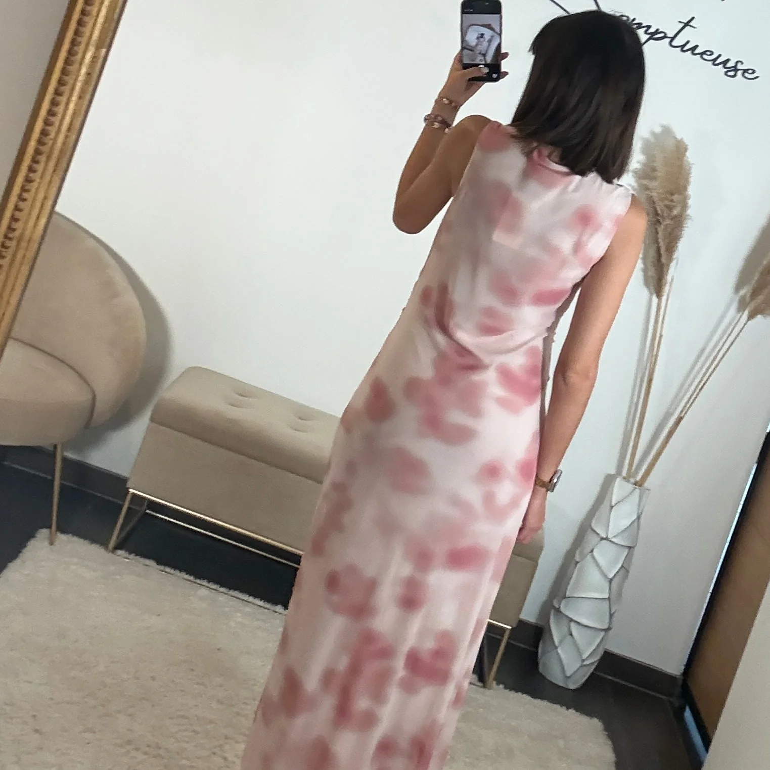 ROBE MECHE ROSE KESSY - Image 3