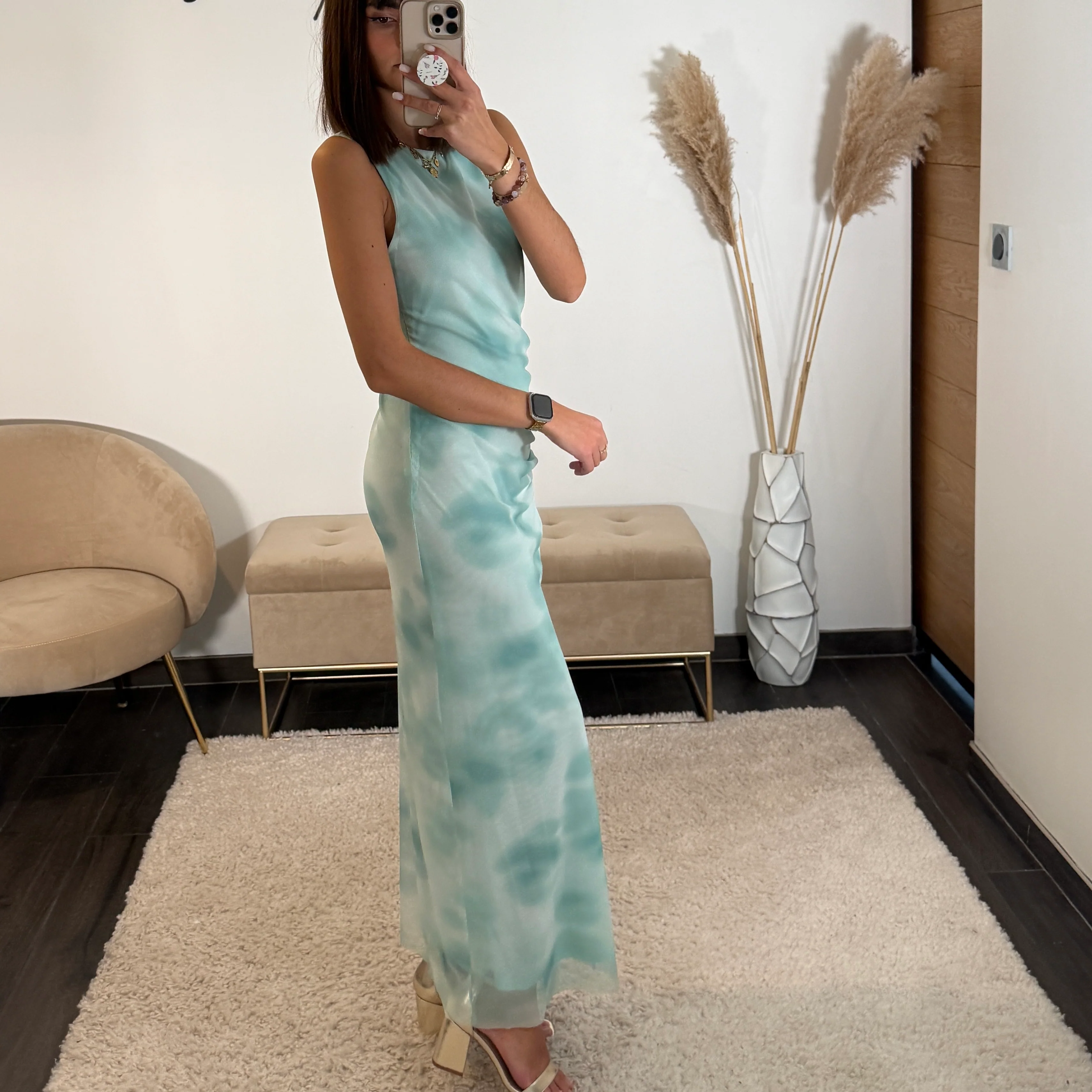 ROBE MECHE BLEU KESSY - Image 2