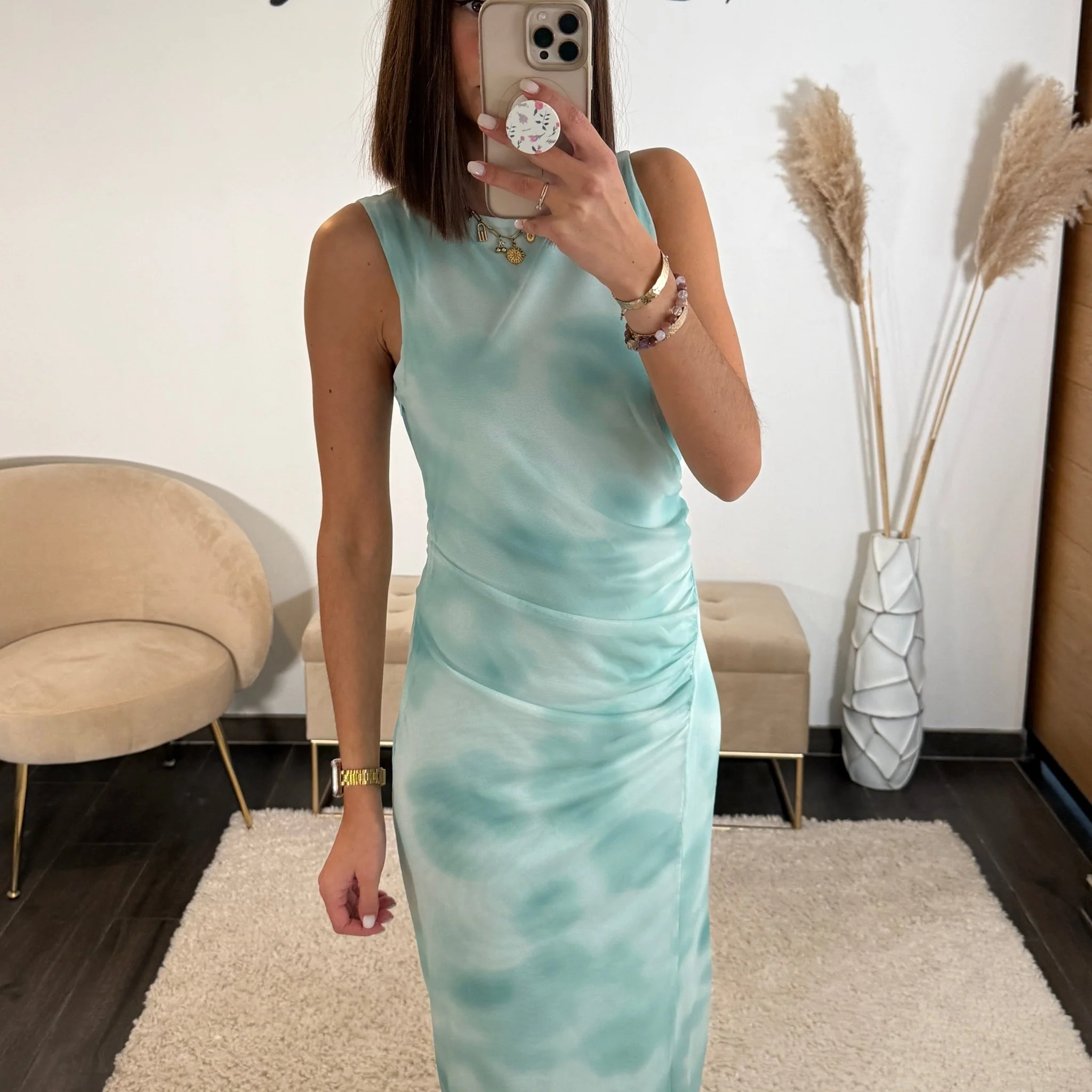ROBE MECHE BLEU KESSY - Image 3