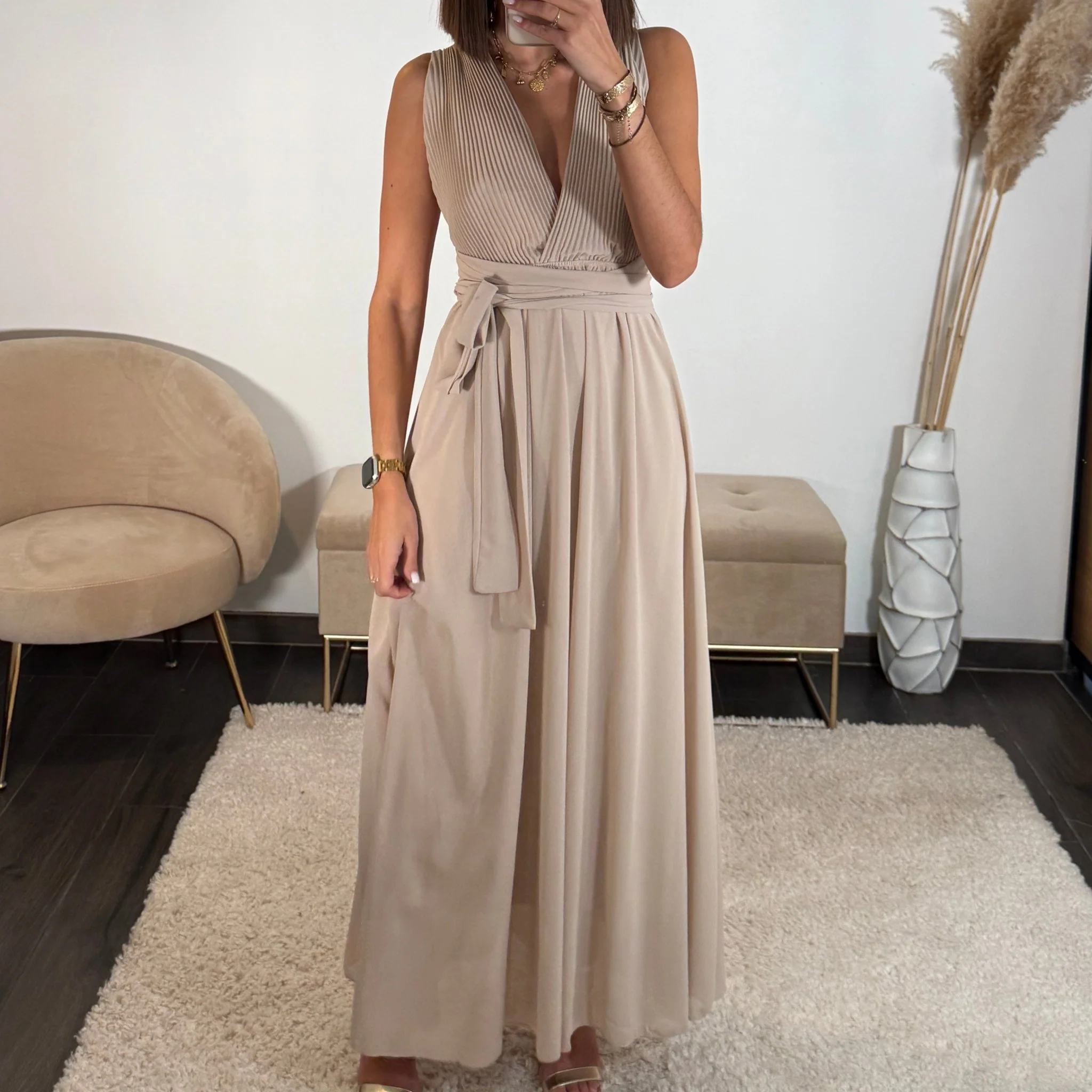 ROBE MULTIPOSITION BEIGE OLYMPE