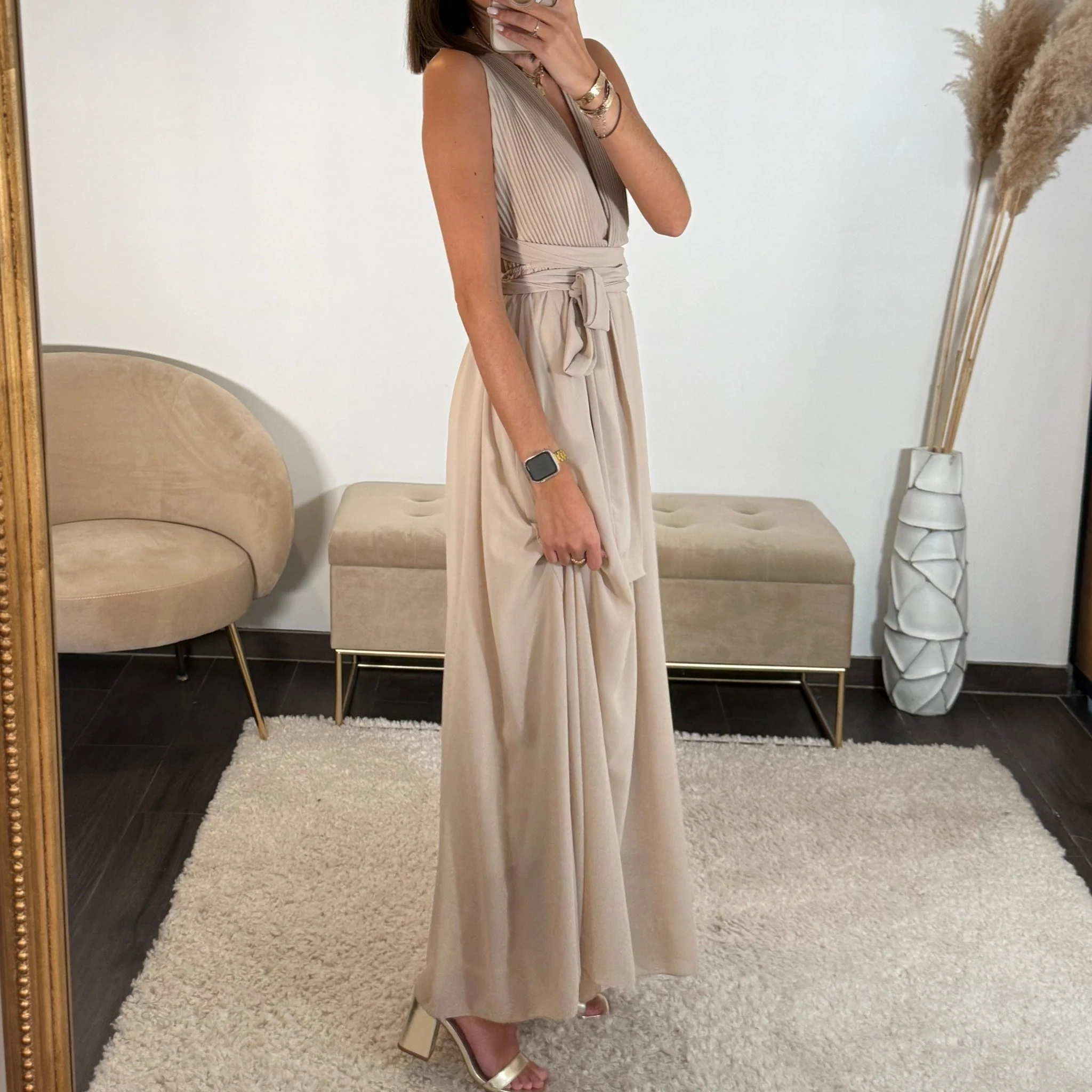 ROBE MULTIPOSITION BEIGE OLYMPE - Image 3