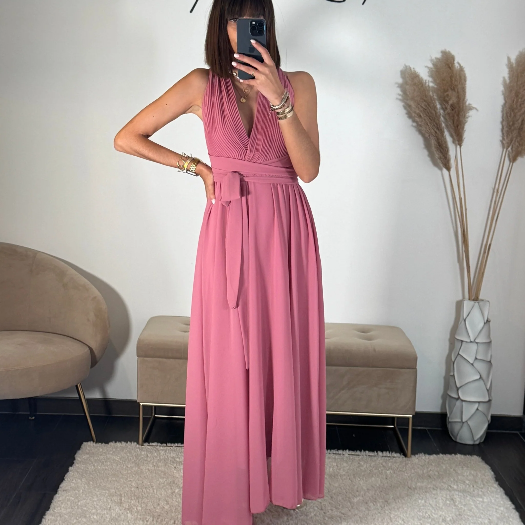 ROBE MULTIPOSITION BLUSH OLYMPE