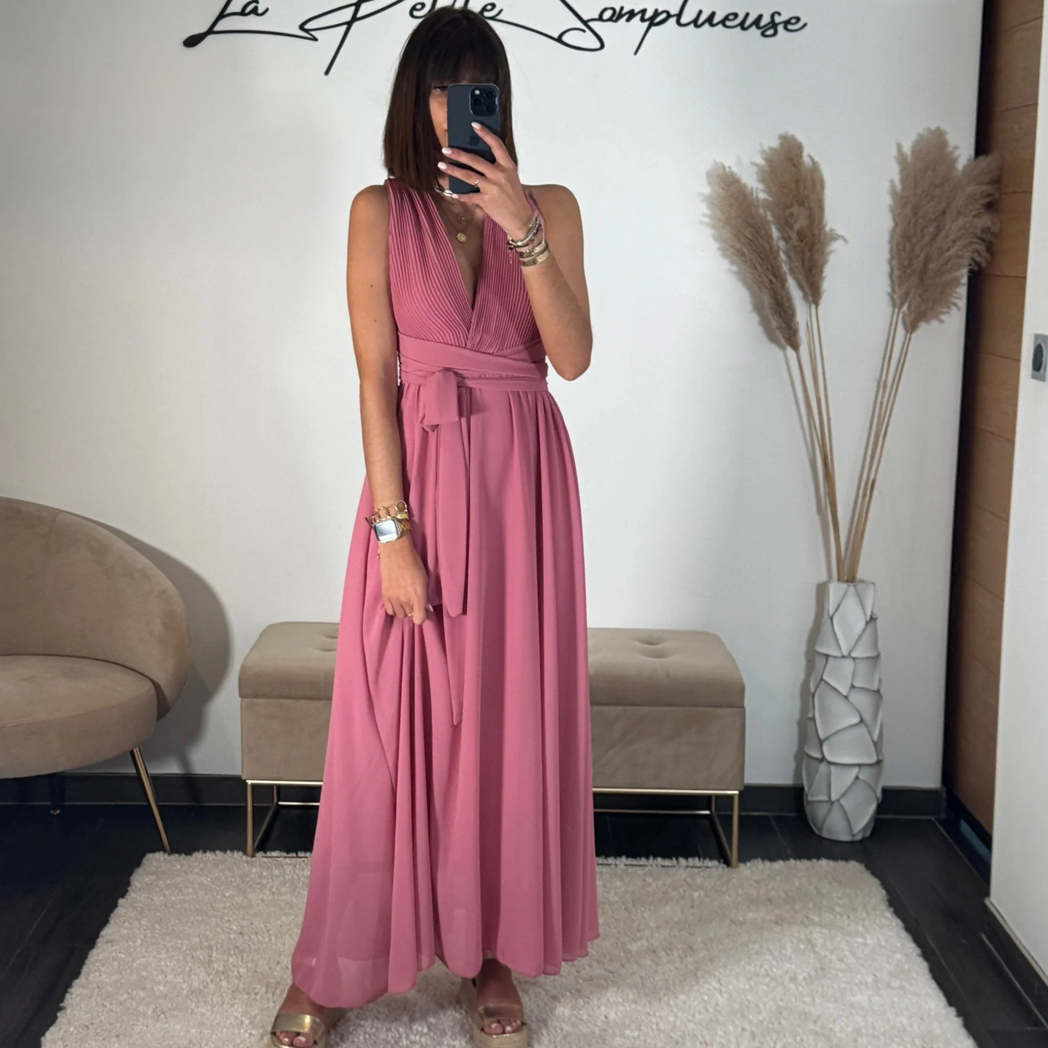 ROBE MULTIPOSITION BLUSH OLYMPE - Image 2