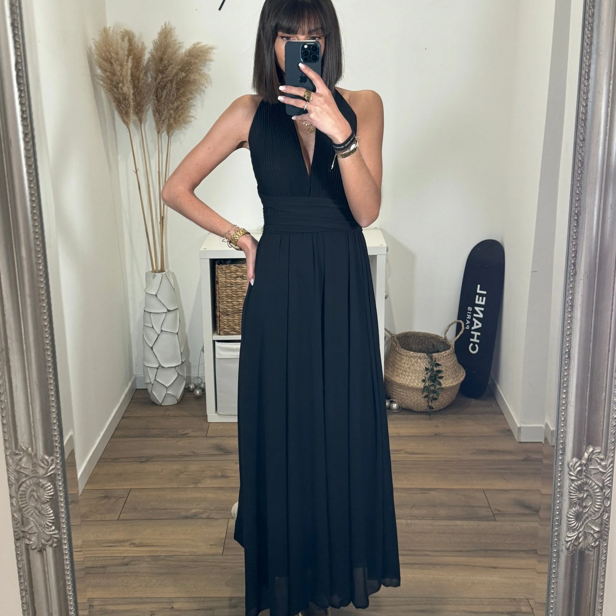 ROBE MULTIPOSITION NOIRE OLYMPE - Image 4