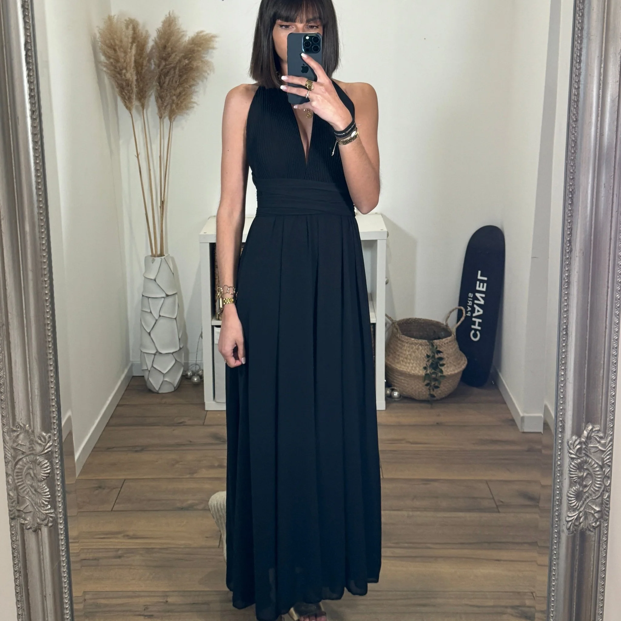 ROBE MULTIPOSITION NOIRE OLYMPE - Image 7